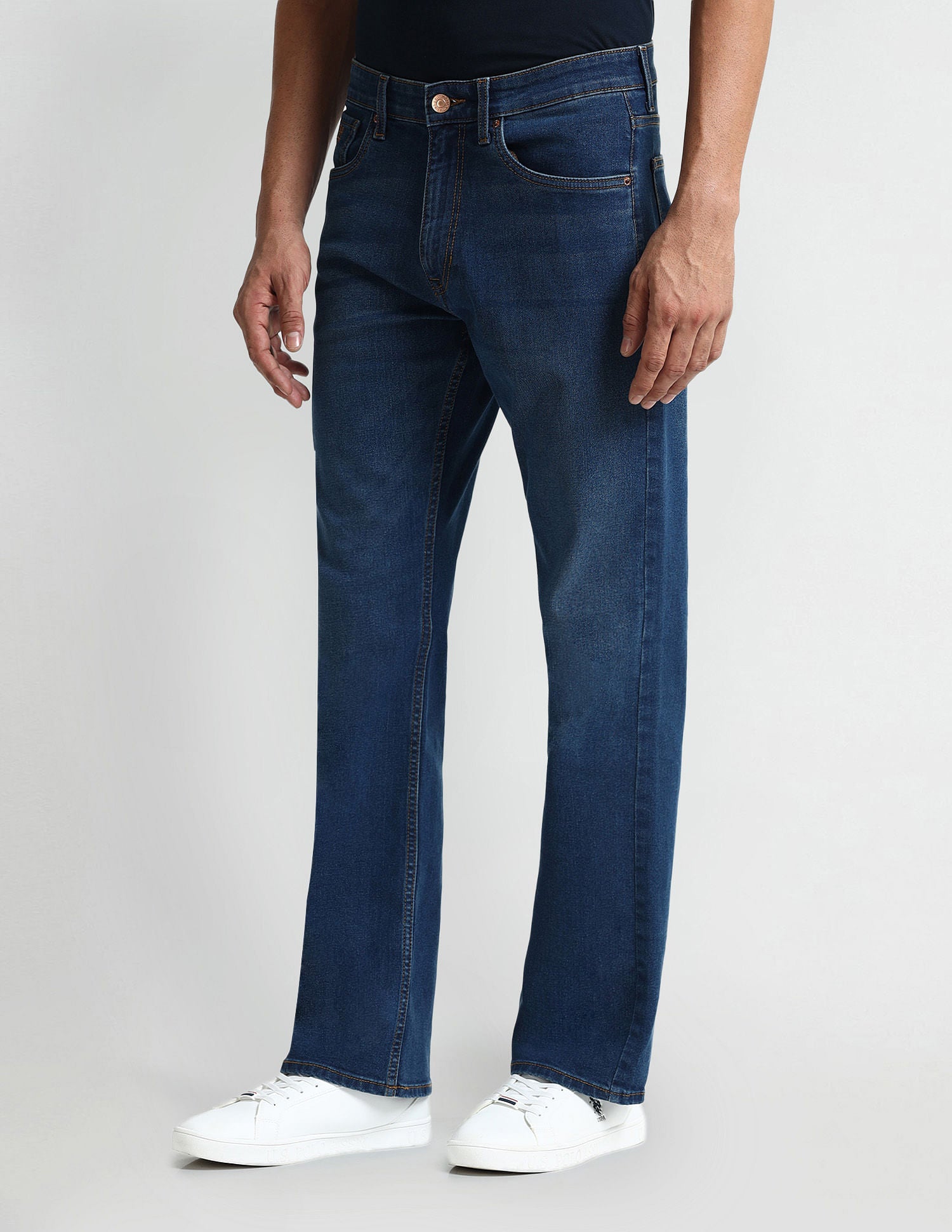 Connor Bootcut Blue Jeans Blue - U.S. Polo Assn. India | Large