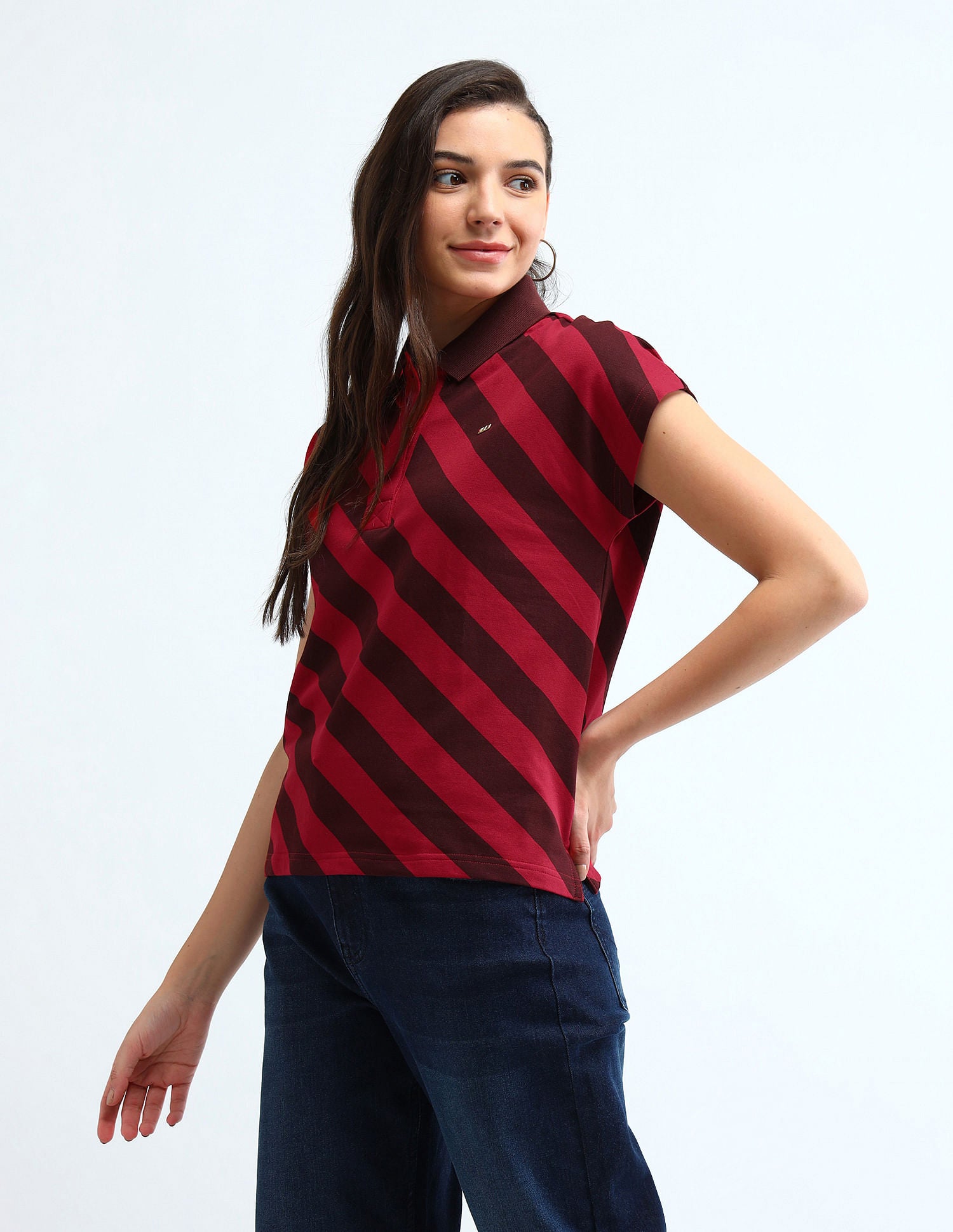 Extended Shoulder Cotton Polo Shirt Multicolour - U.S. POLO ASSN. | Large