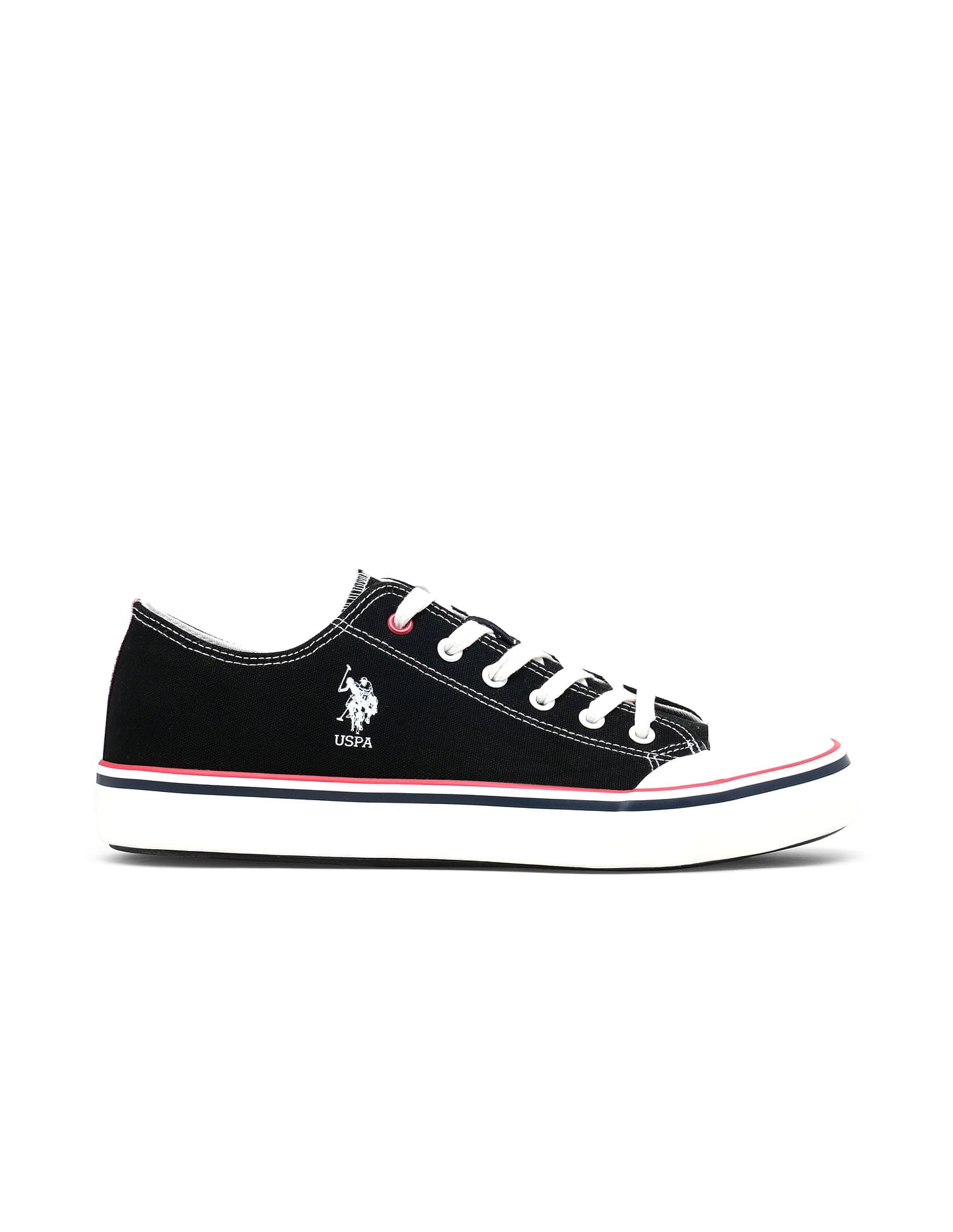 Men Kenna 2.0 Solid Sneakers Black - U.S. Polo Assn. India | Large