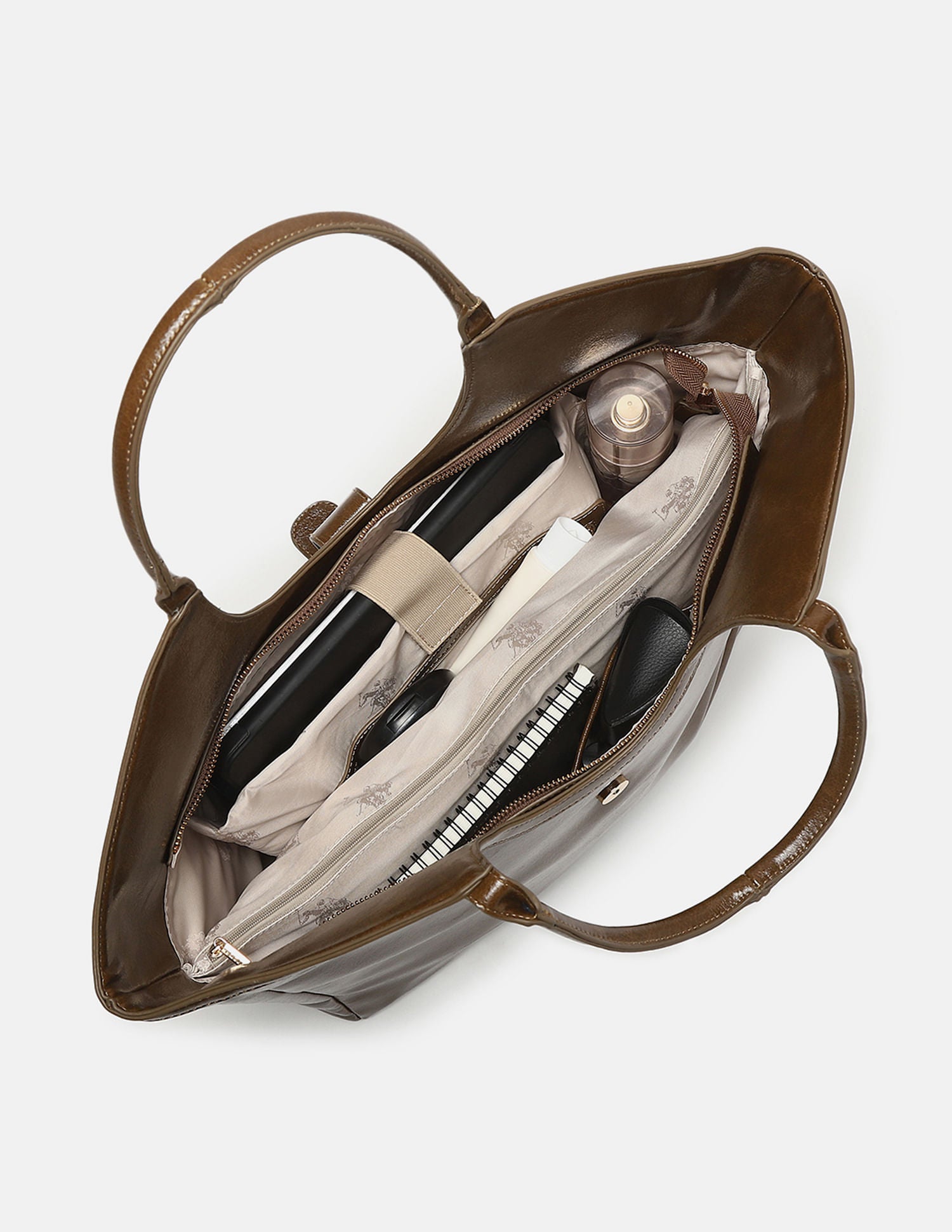 Women Aris Tote Bag Olive - U.S. POLO ASSN. | Large