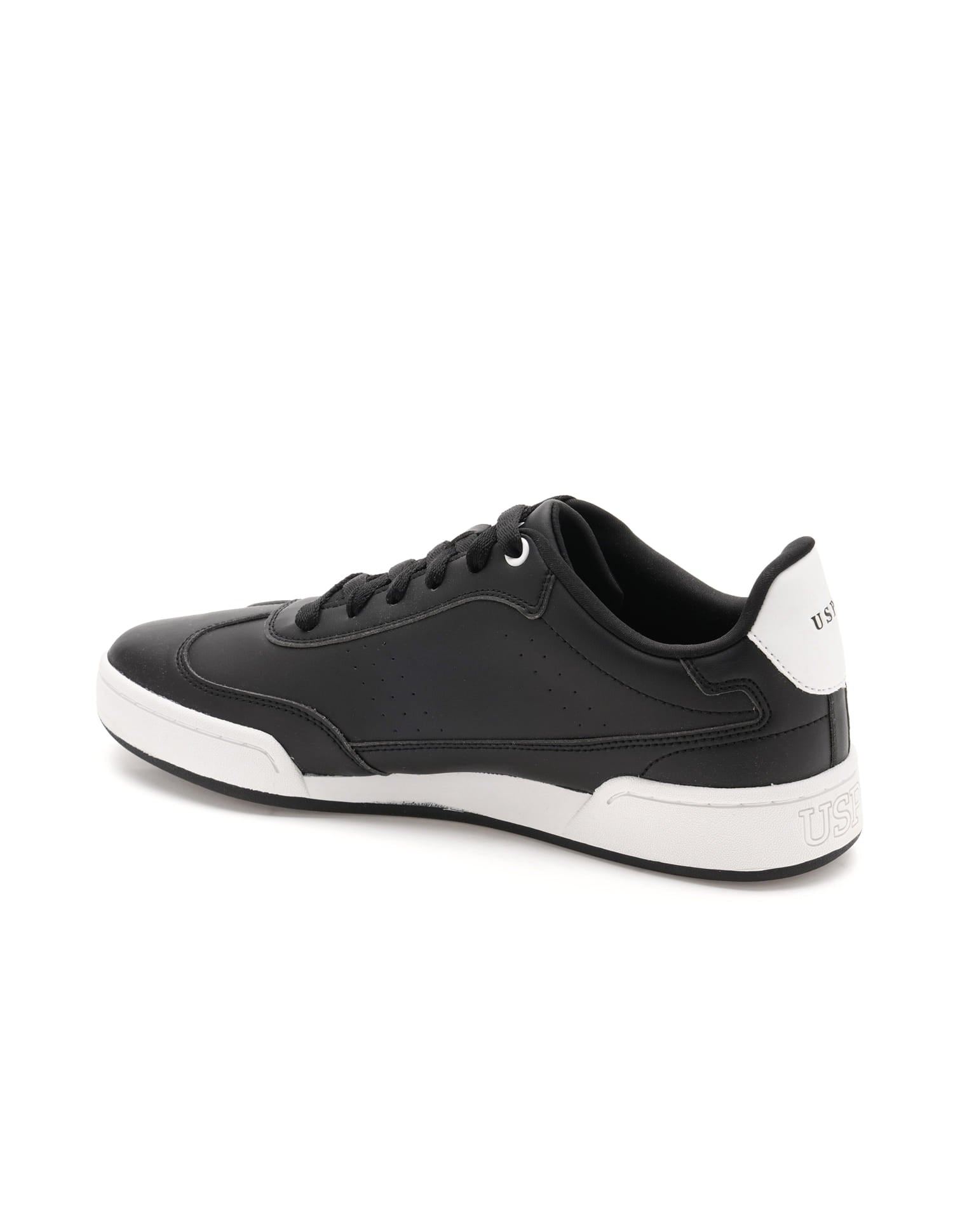 Men Camry Solid Sneaker Black - U.S. Polo Assn. India | Large