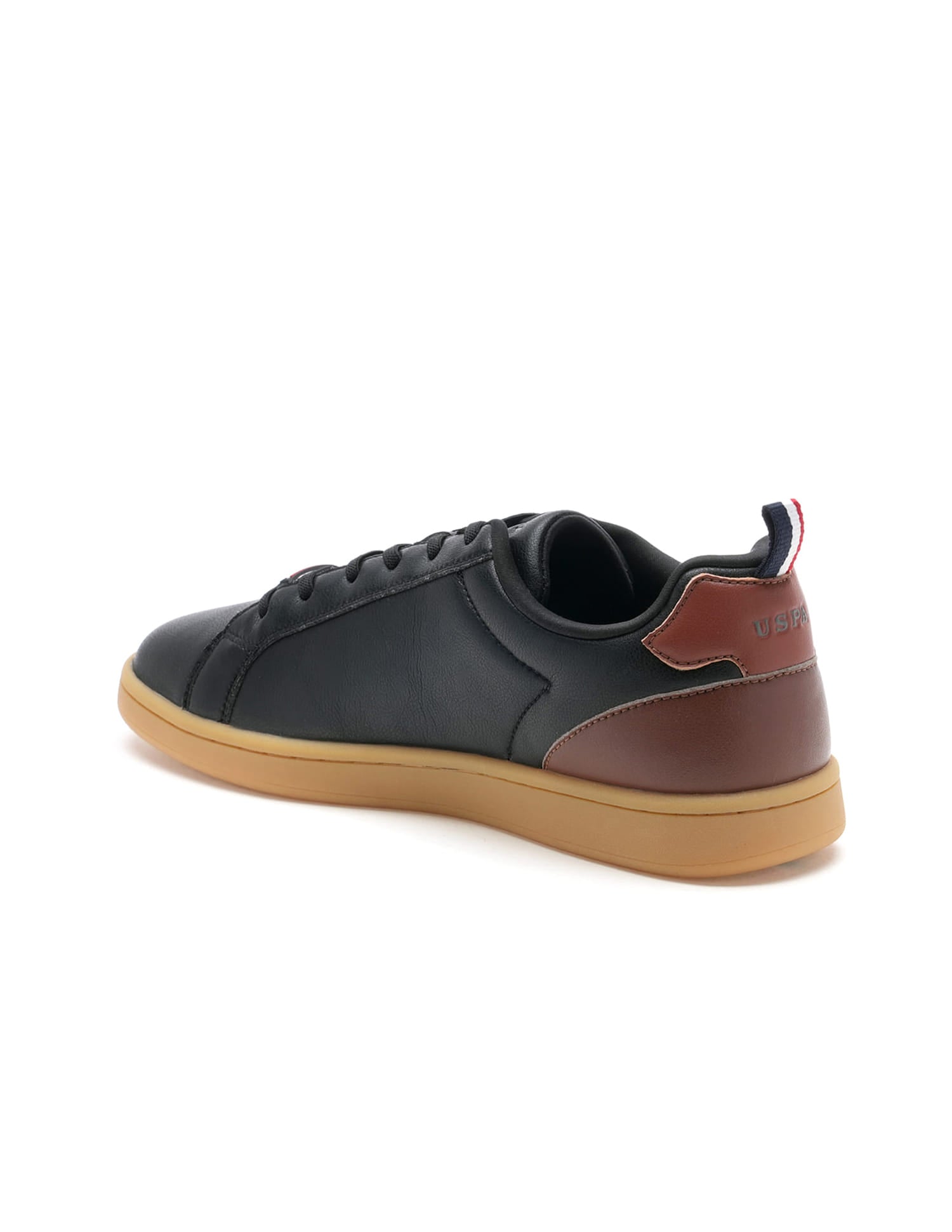 Colour Block Panelled Stefan 3.0 Sneakers Black - U.S. Polo Assn. India | Large