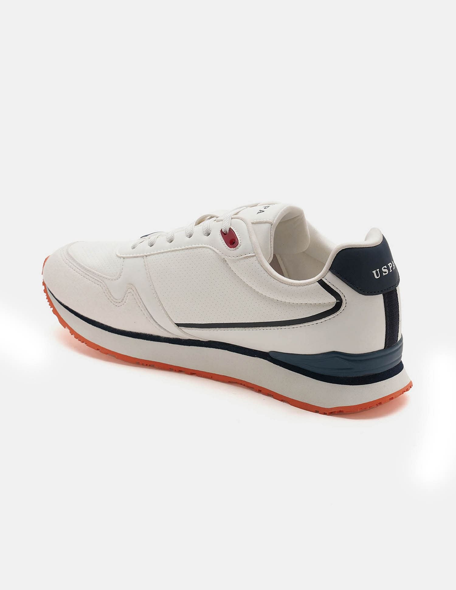 Men Lowen 2.0 Colour Blocked Sneakers White - U.S. POLO ASSN. | Large