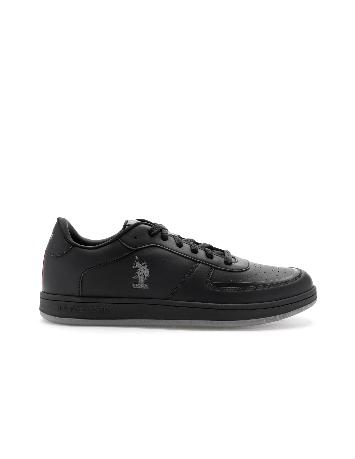 Men Solid Rein 3.0 Blk Sneakers Black - U.S. Polo Assn. India | Large