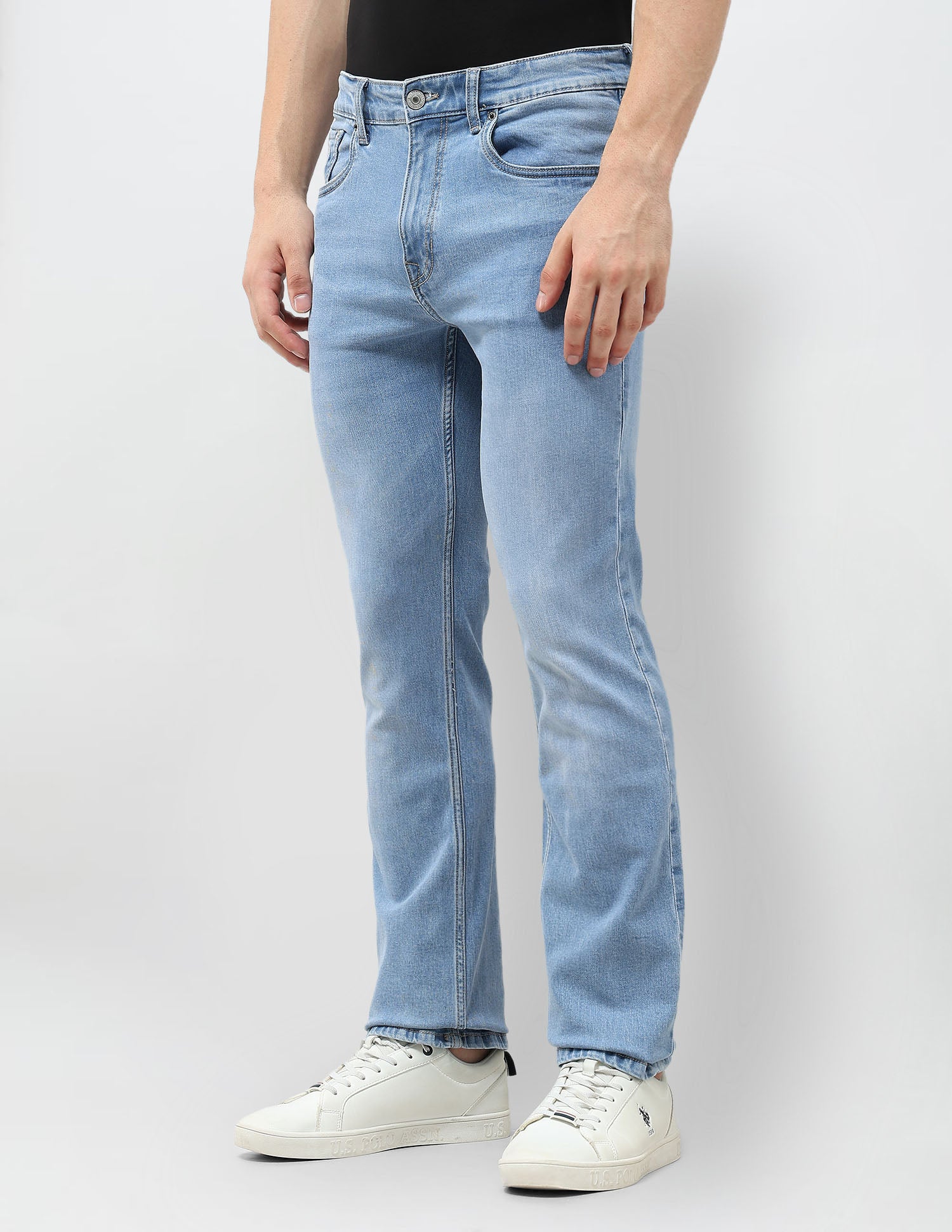 Connor Bootcut Blue Jeans Light Indigo - U.S. POLO ASSN. | Large