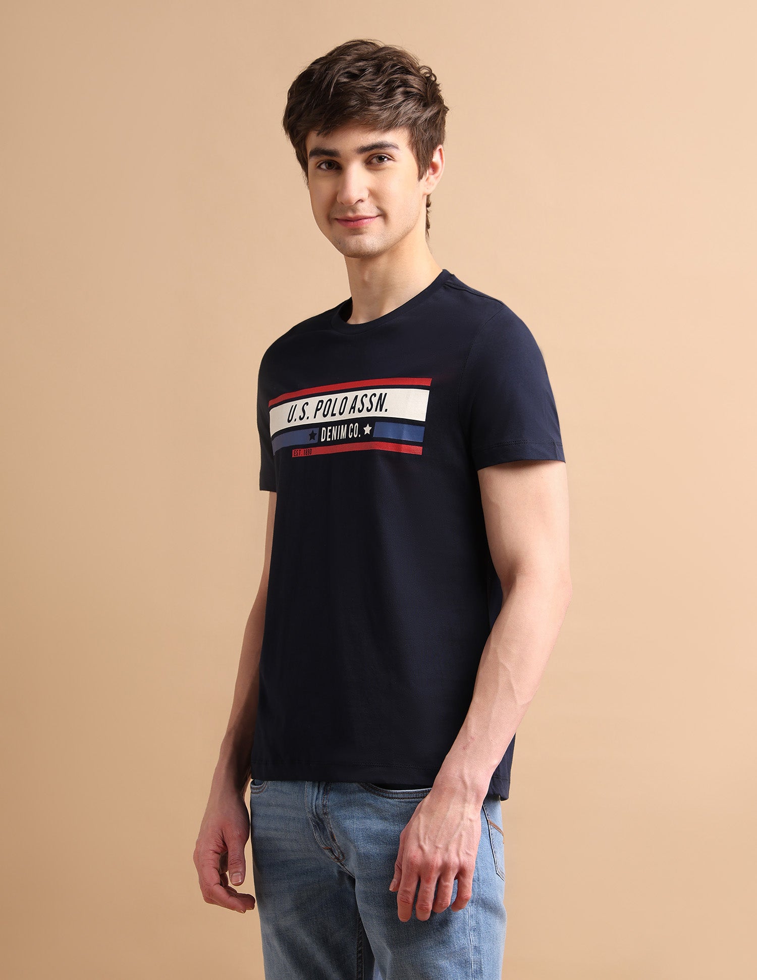 Brand Heritage T-Shirt Navy - U.S. POLO ASSN. | Large