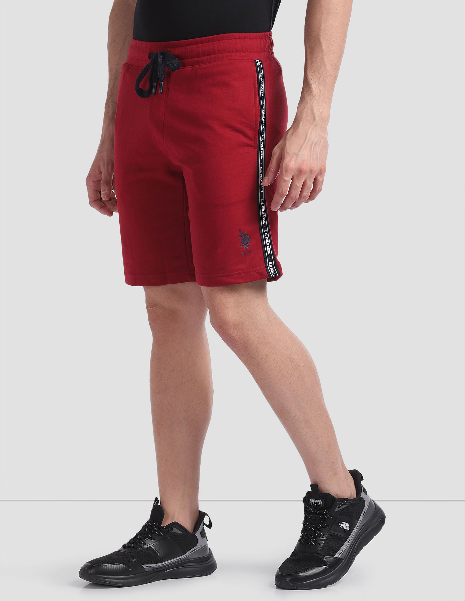 Statement LS003 Lounge Shorts - Pack Of 1 Red - U.S. POLO ASSN. | Large