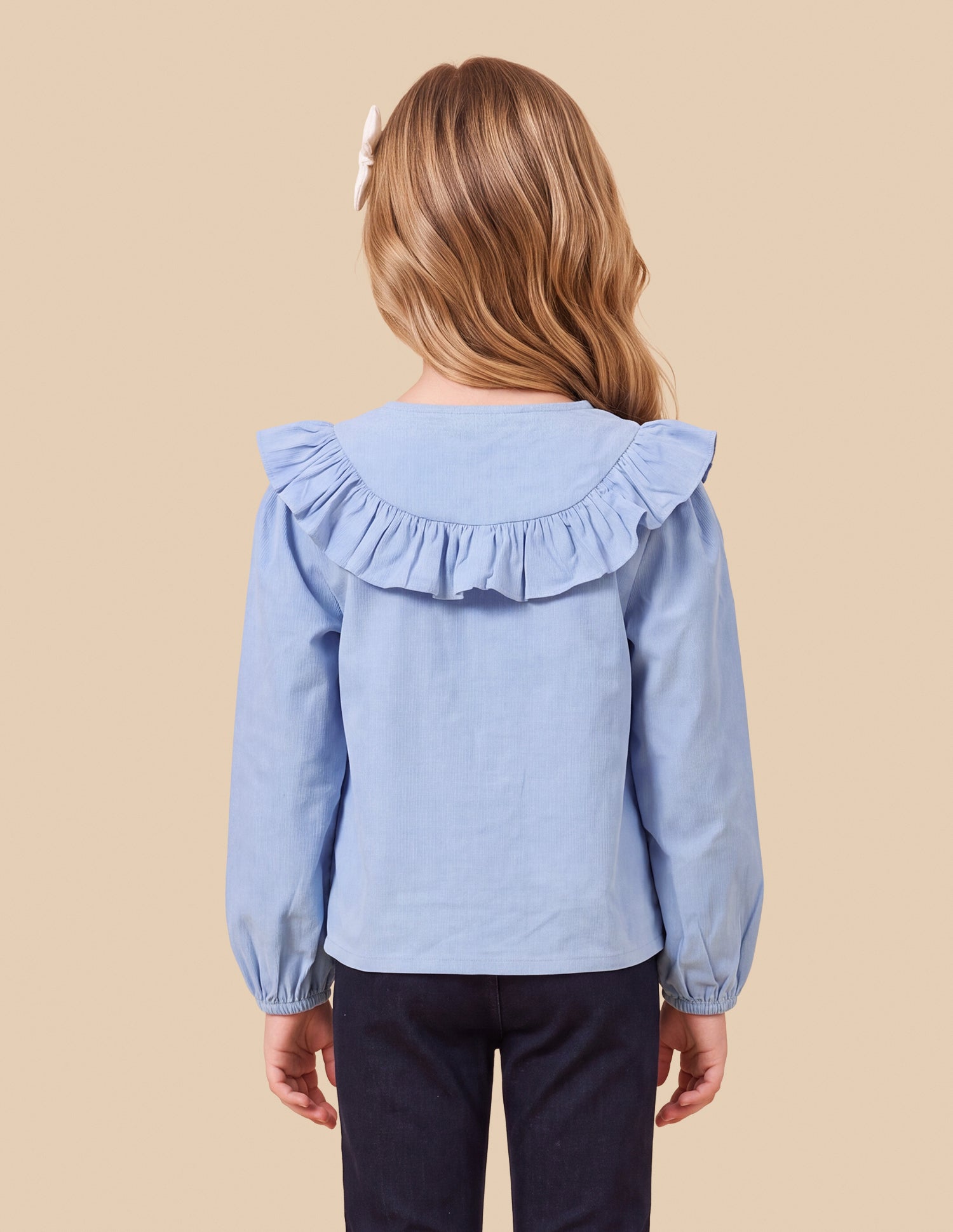 Solid Relaxed Fit Top Blue - U.S. Polo Assn. India | Large