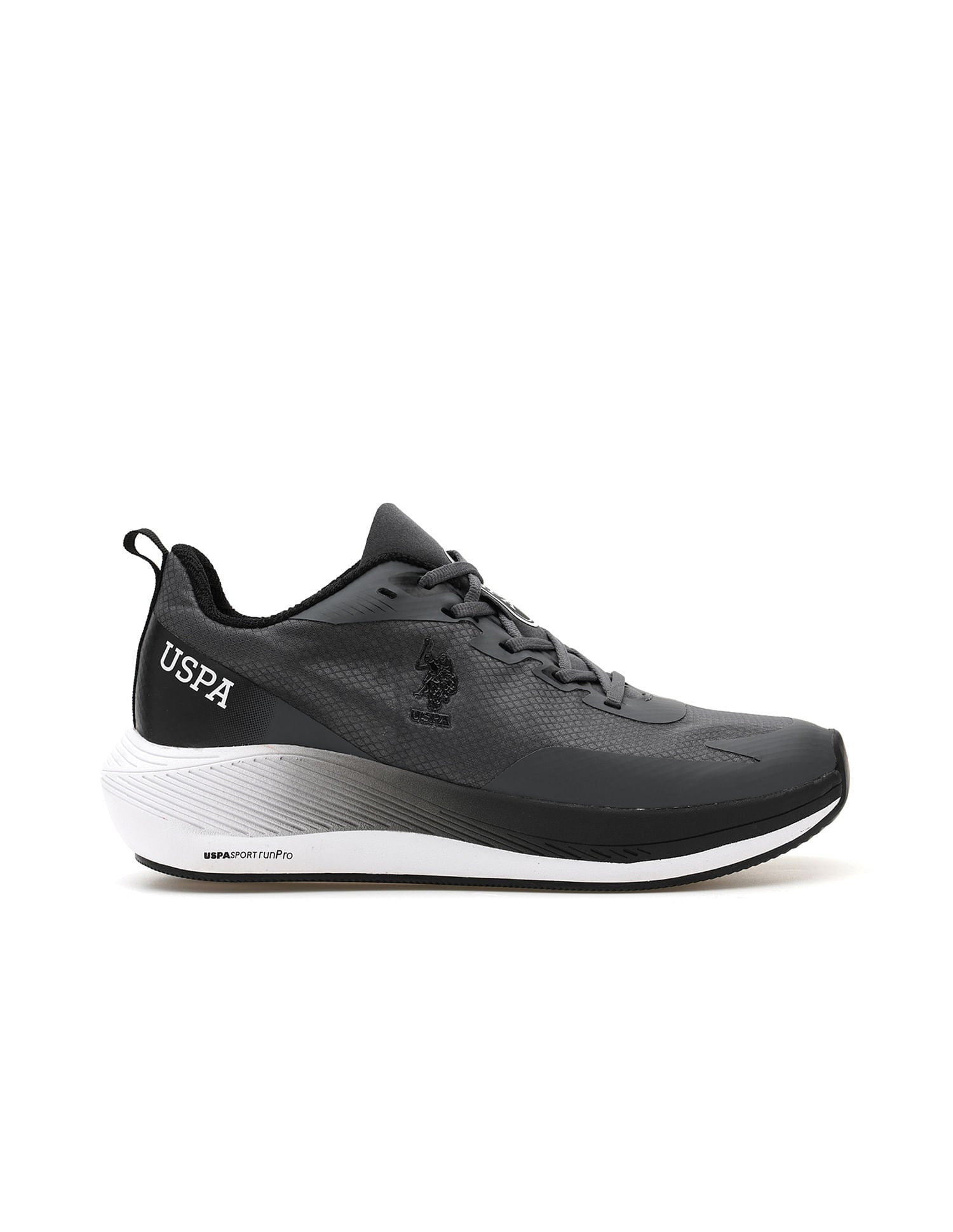 Men Severin Grey Uspa Sport  Runpro Running Shoes Grey - U.S. Polo Assn. India | Large