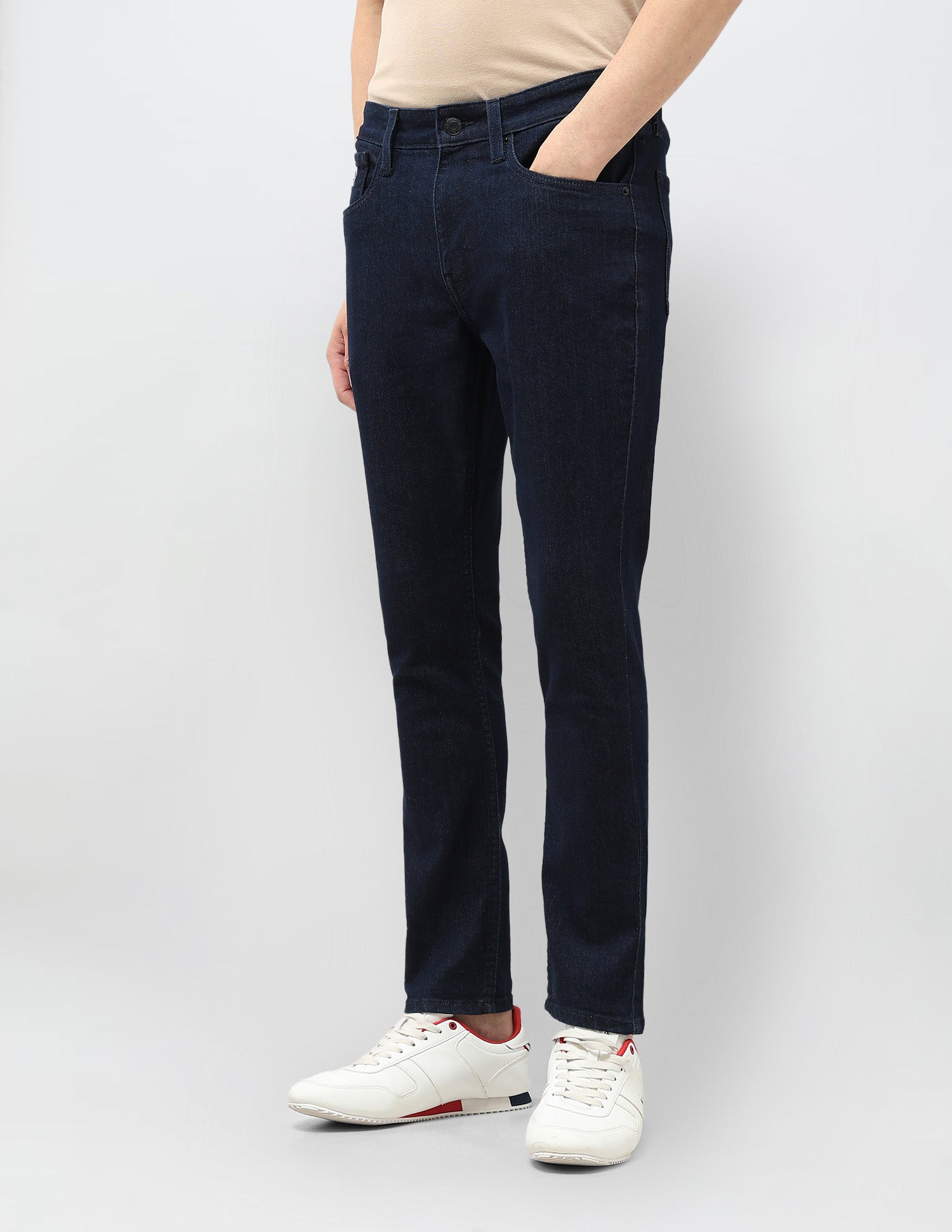 Henry Tapered Fit Mid Rise Jeans Dark Blue - U.S. POLO ASSN. | Large