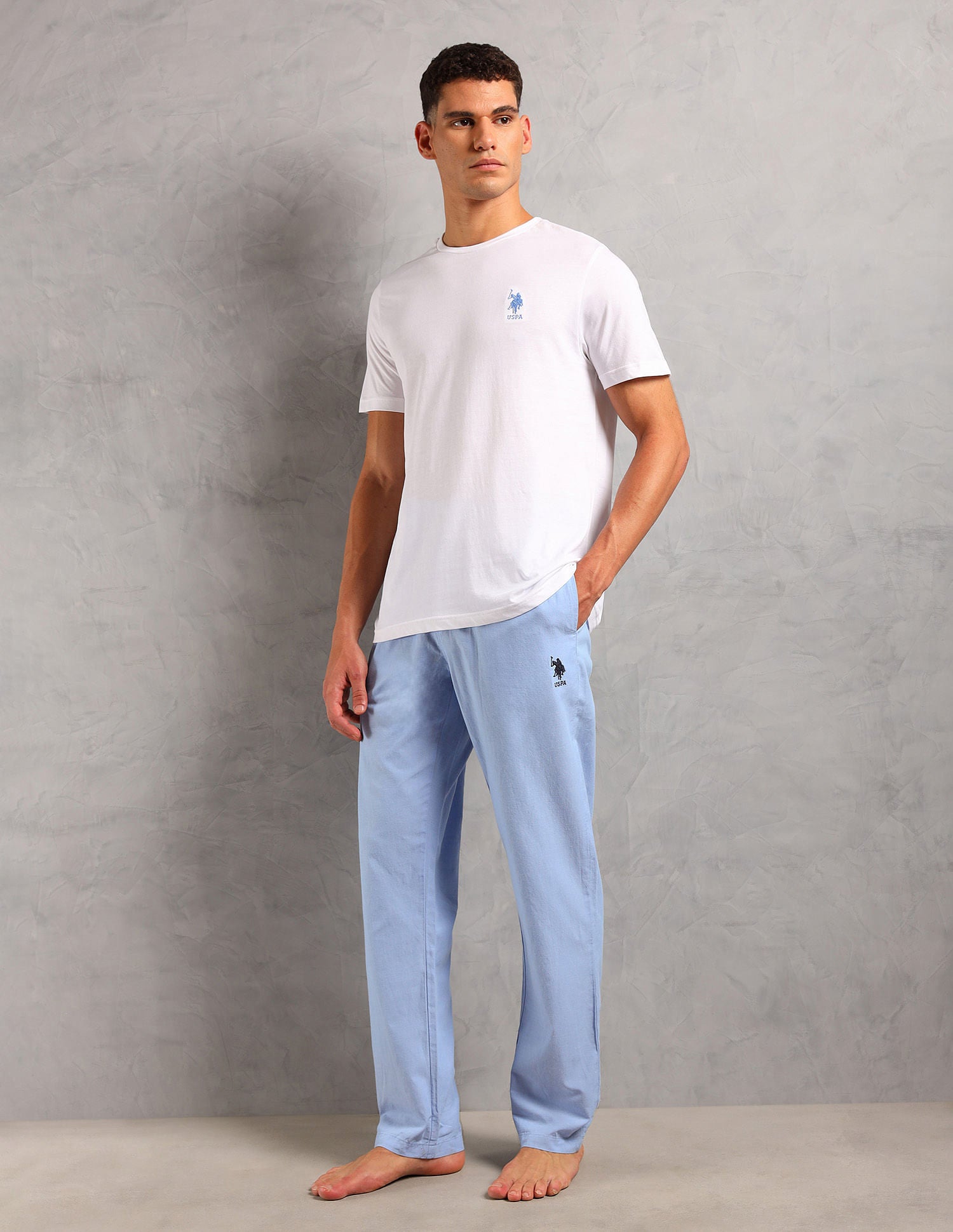 Solid Cotton Sleep Sets Assorted - U.S. POLO ASSN. | Large