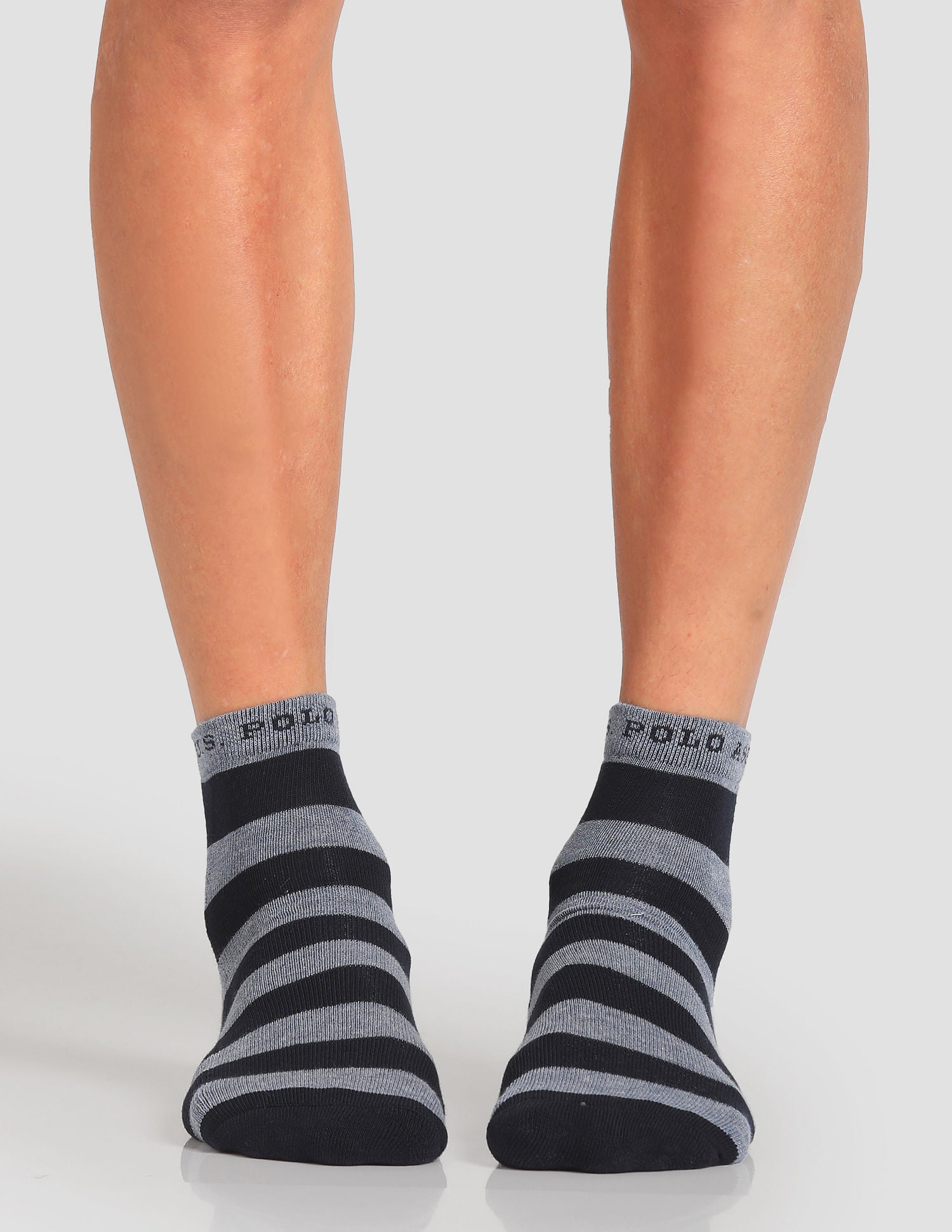 Ankle Length Terry Finish ES005 Socks - Pack Of 3 Red, White and Blue - U.S. POLO ASSN. | Large