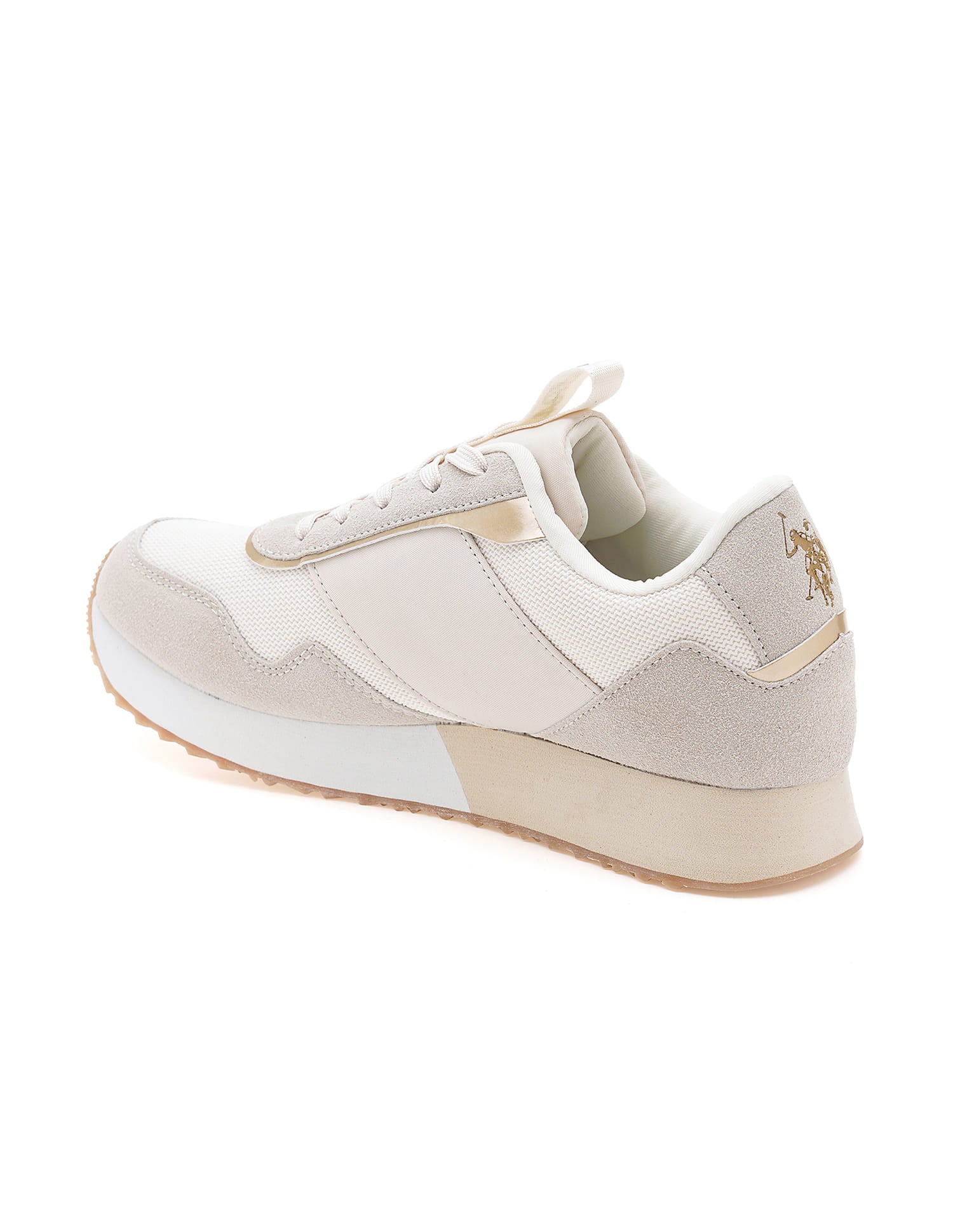 Judy Beige Lightweight Sneaker Shoes Beige - U.S. Polo Assn. India | Large