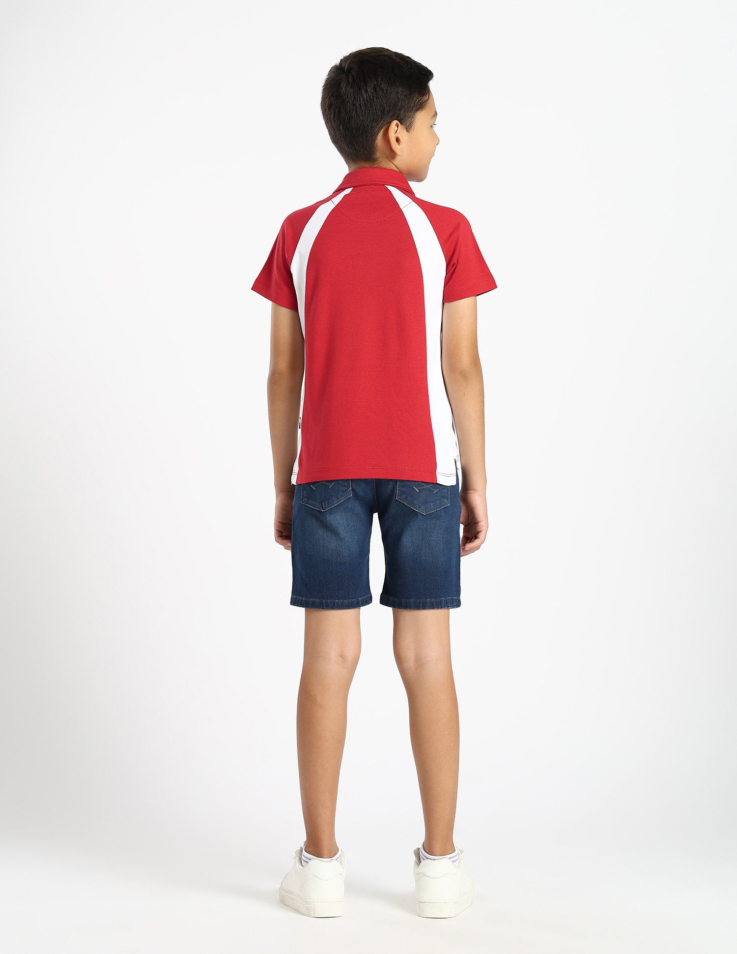 Boys Regular Fit Colourblocked Polo Shirt Red - U.S. POLO ASSN. | Large