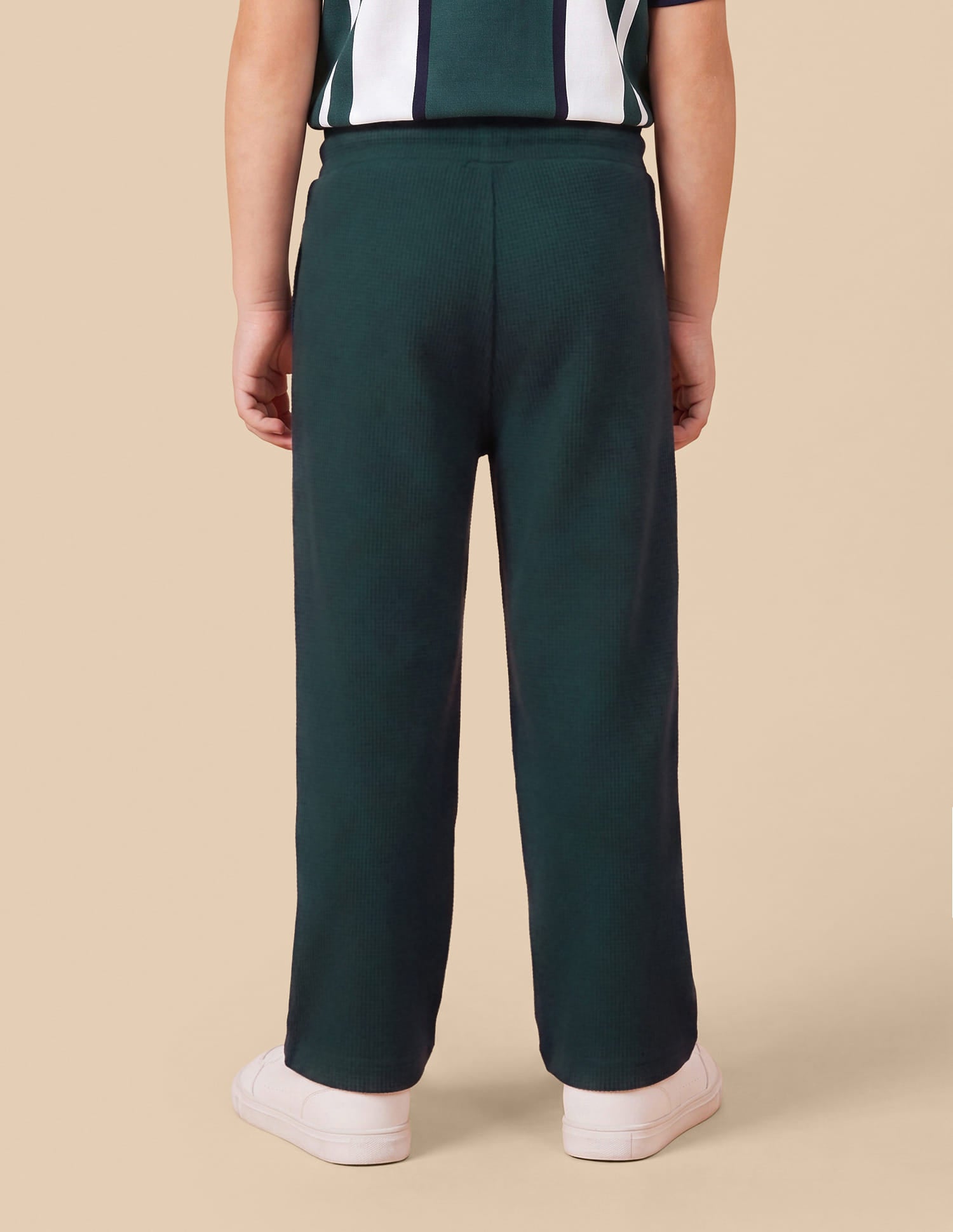 Mid Rise Solid Track Pants Teal - U.S. Polo Assn. India | Large