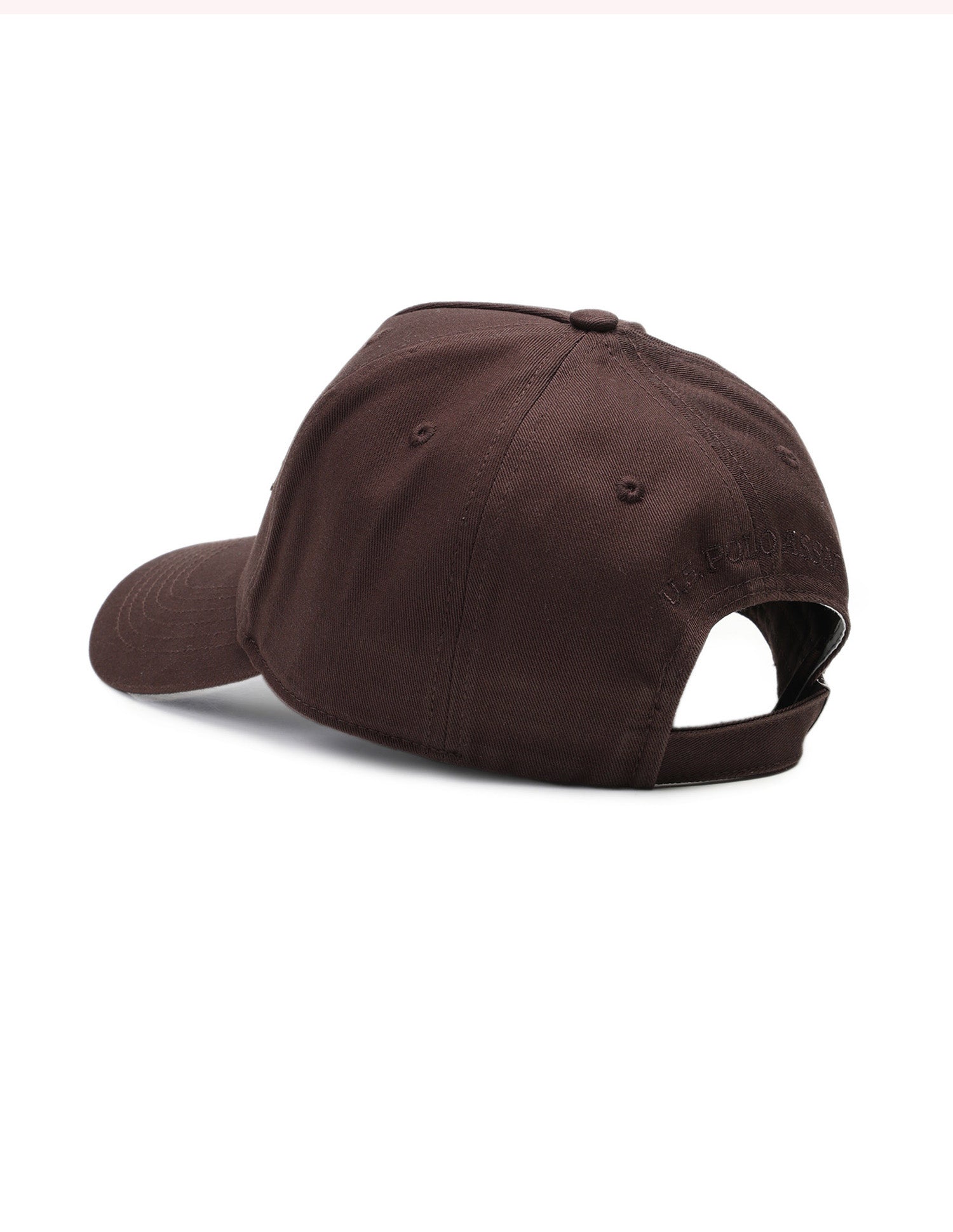 Brand Embossed Twill Cap Dark Brown - U.S. Polo Assn. India | Large