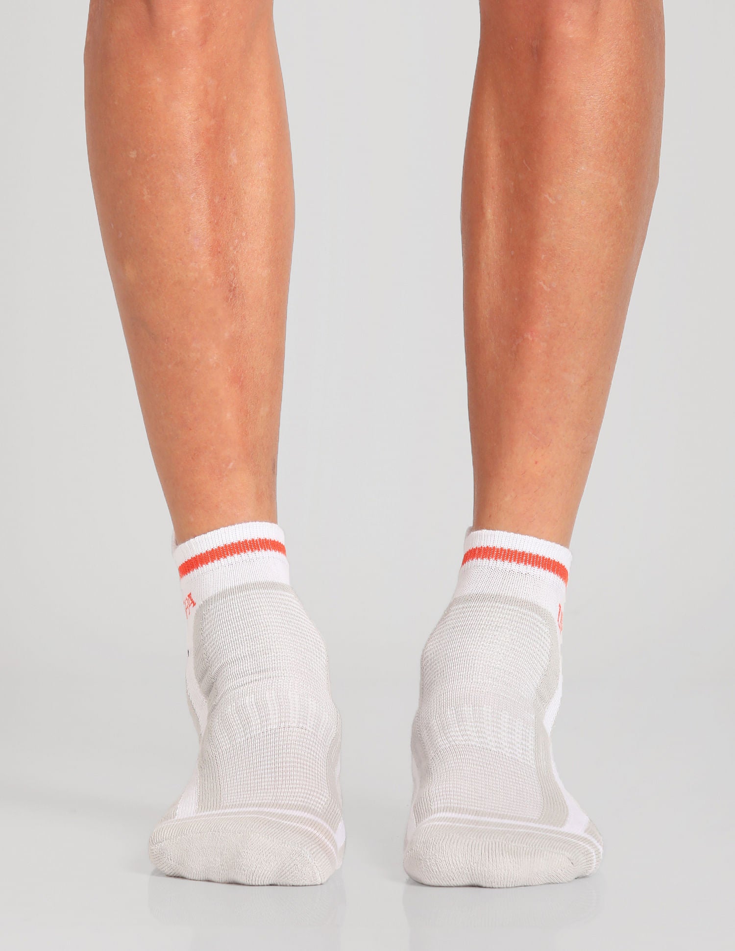 Ankle Length Striped ES006 Socks - Pack Of 3 Red, Black and White - U.S. POLO ASSN. | Large