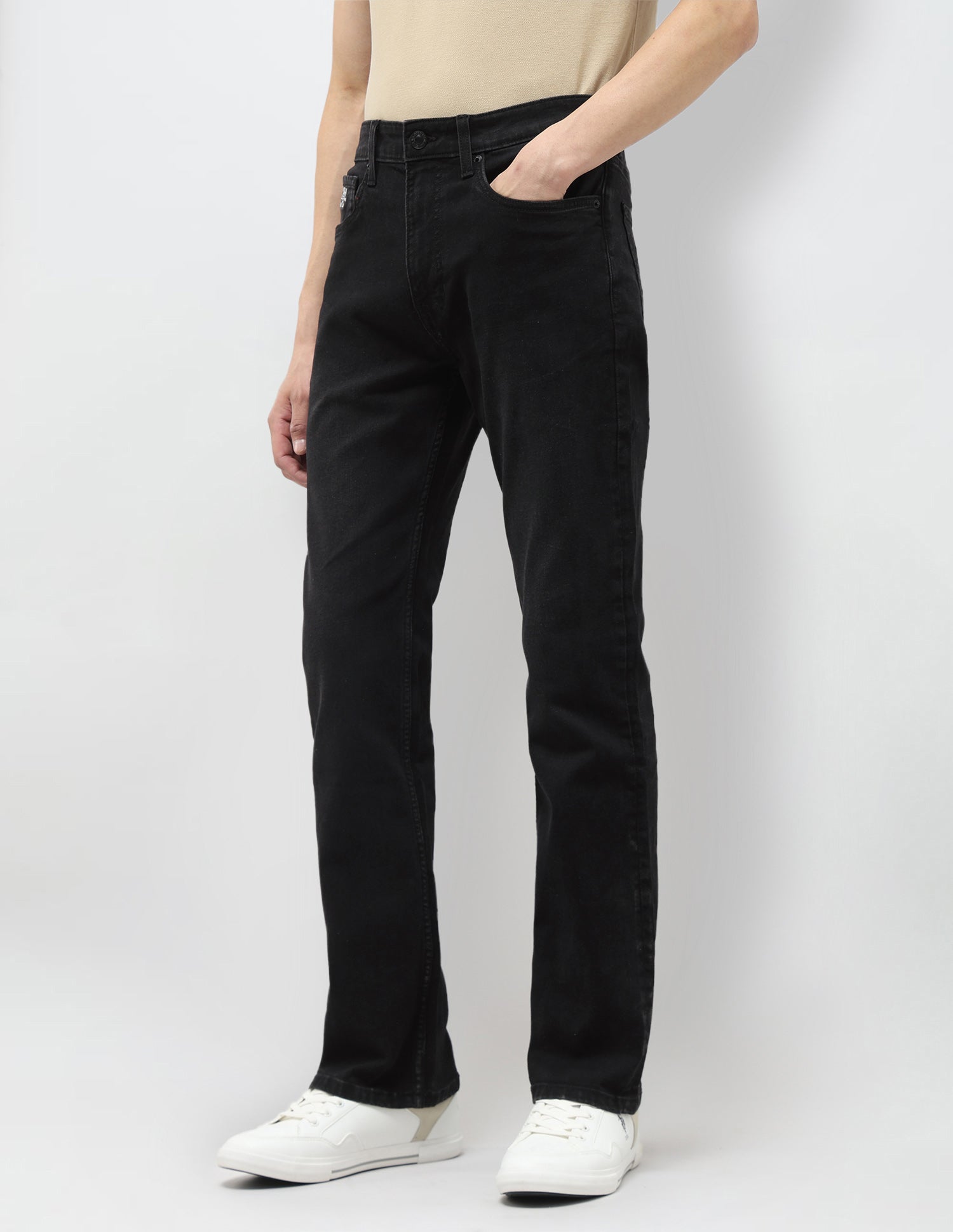 Connor Bootcut Black Jeans Black - U.S. POLO ASSN. | Large