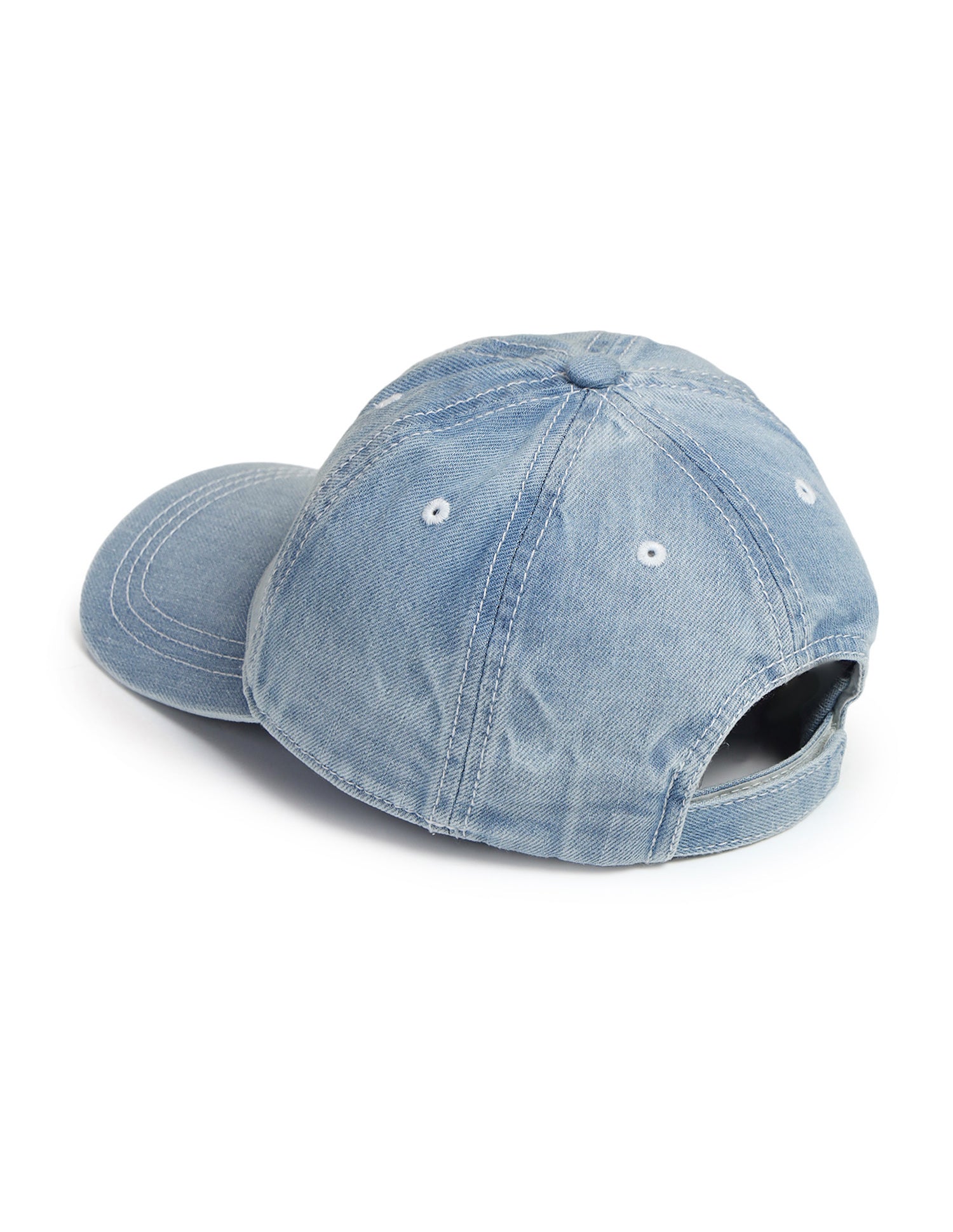 Boys Brand Embroidered Denim Cap Light Blue - U.S. Polo Assn. India | Large