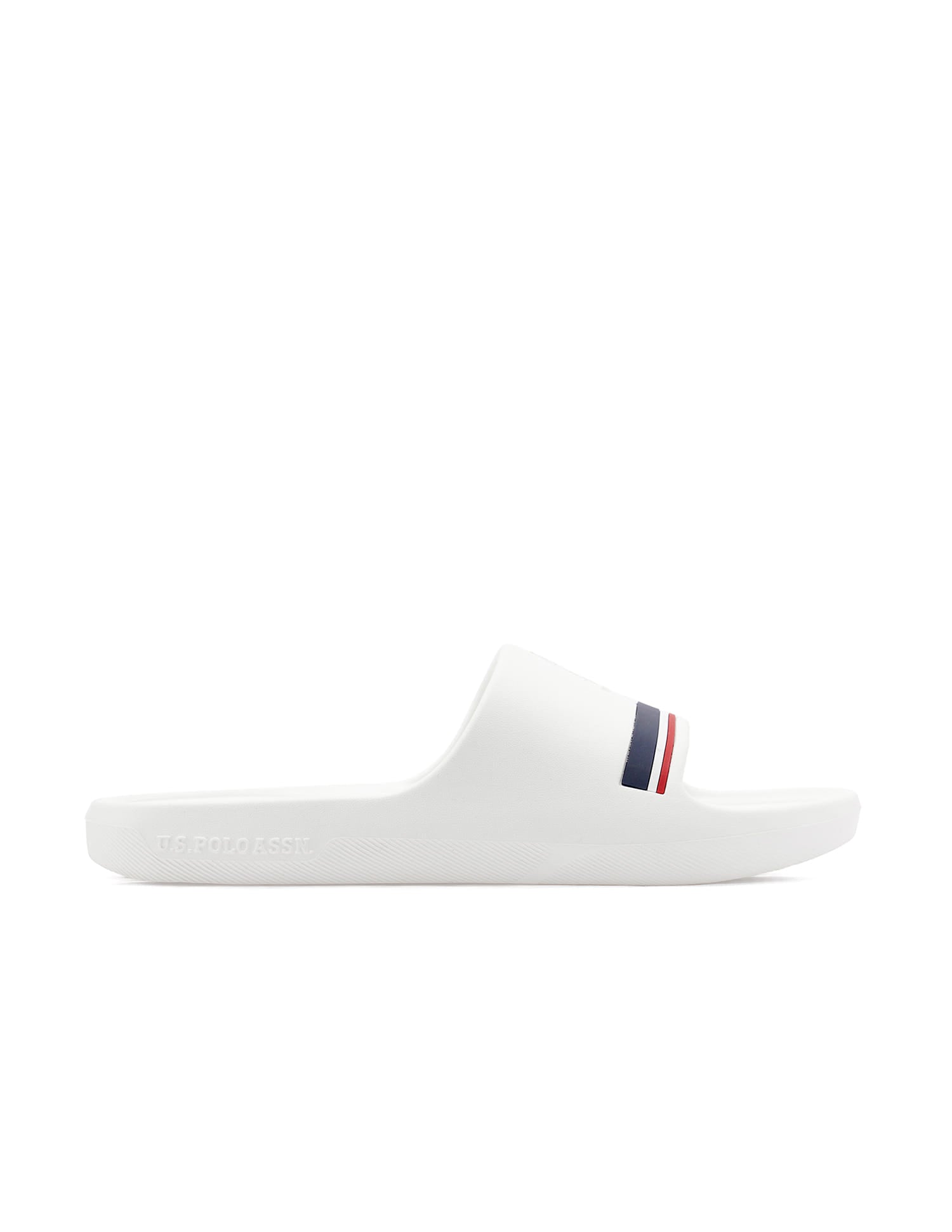 Men Easton 2.0 White Foam Walk Sliders White - U.S. Polo Assn. India | Large