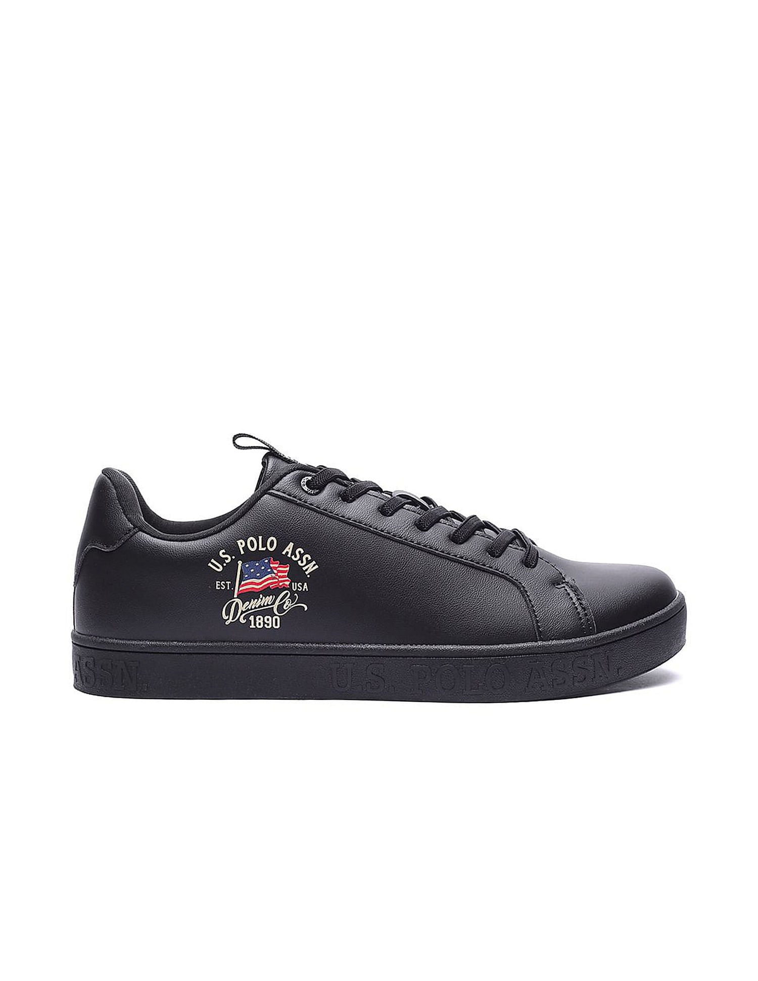 Men Lars 2.0 Black All Day Sneakers Black - U.S. POLO ASSN. | Large