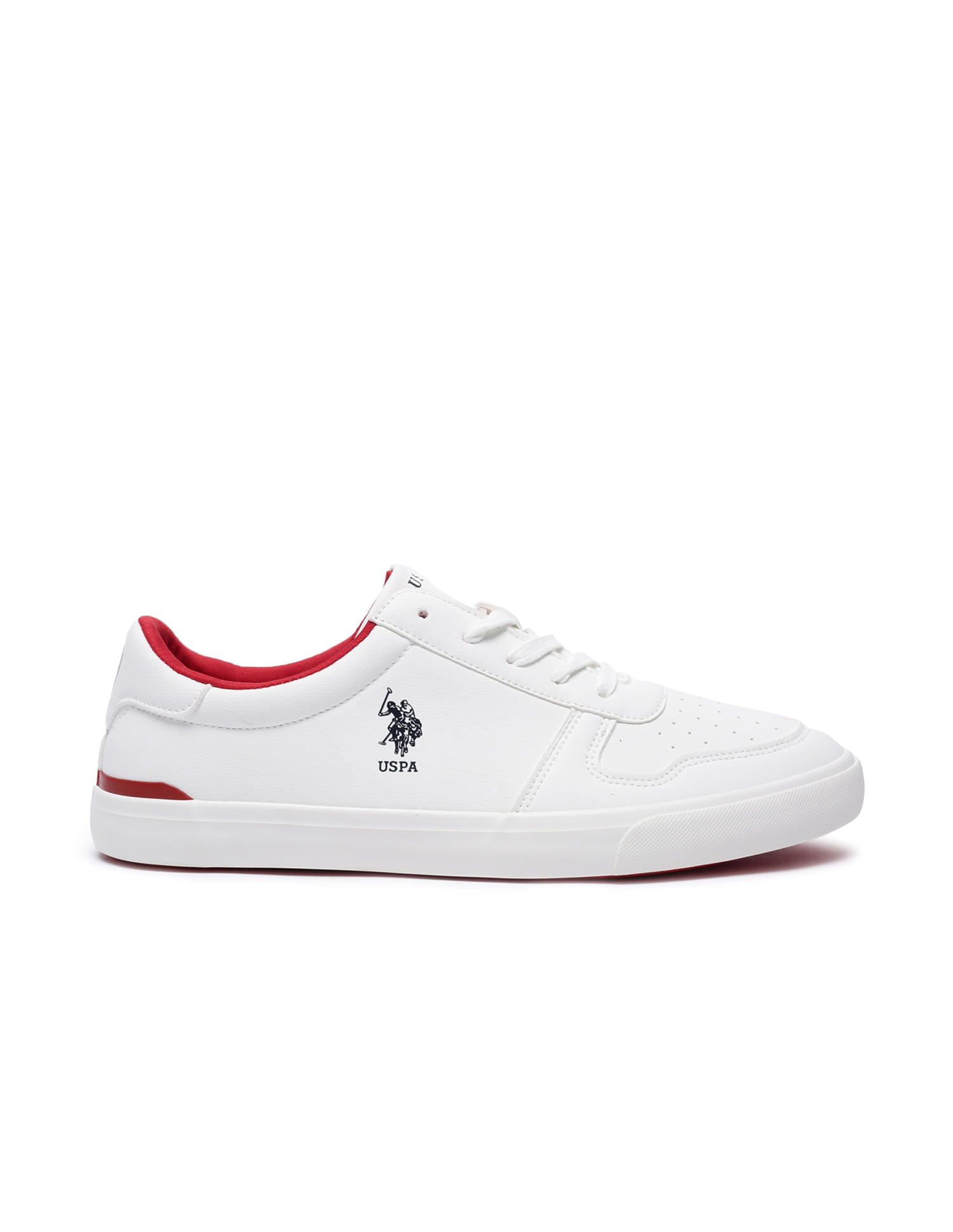 Men Britt 4.0 Solid Sneakers Off White - U.S. Polo Assn. India | Large