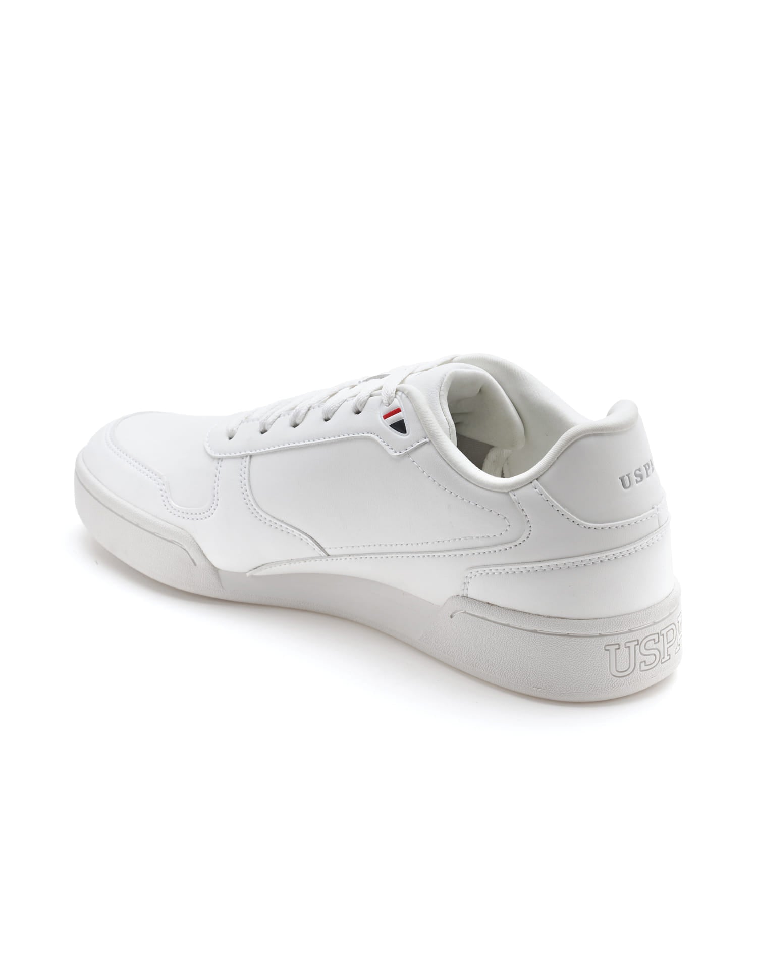 Men Valentin Solid Sneaker White - U.S. Polo Assn. India | Large