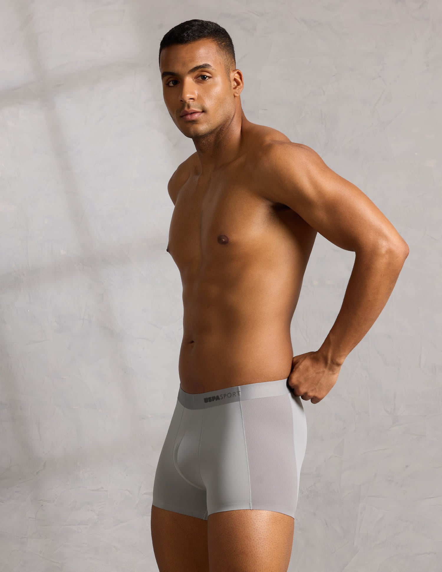 Micro Fibre Seamless High Stretch Trunk Grey - U.S. Polo Assn. India | Large