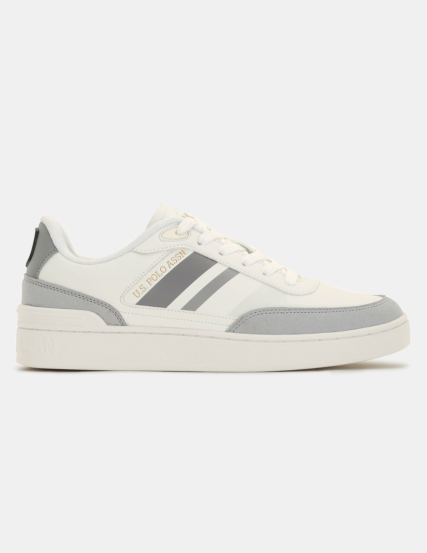 Men Colt Striped Sneakers Off White - U.S. POLO ASSN. | Large