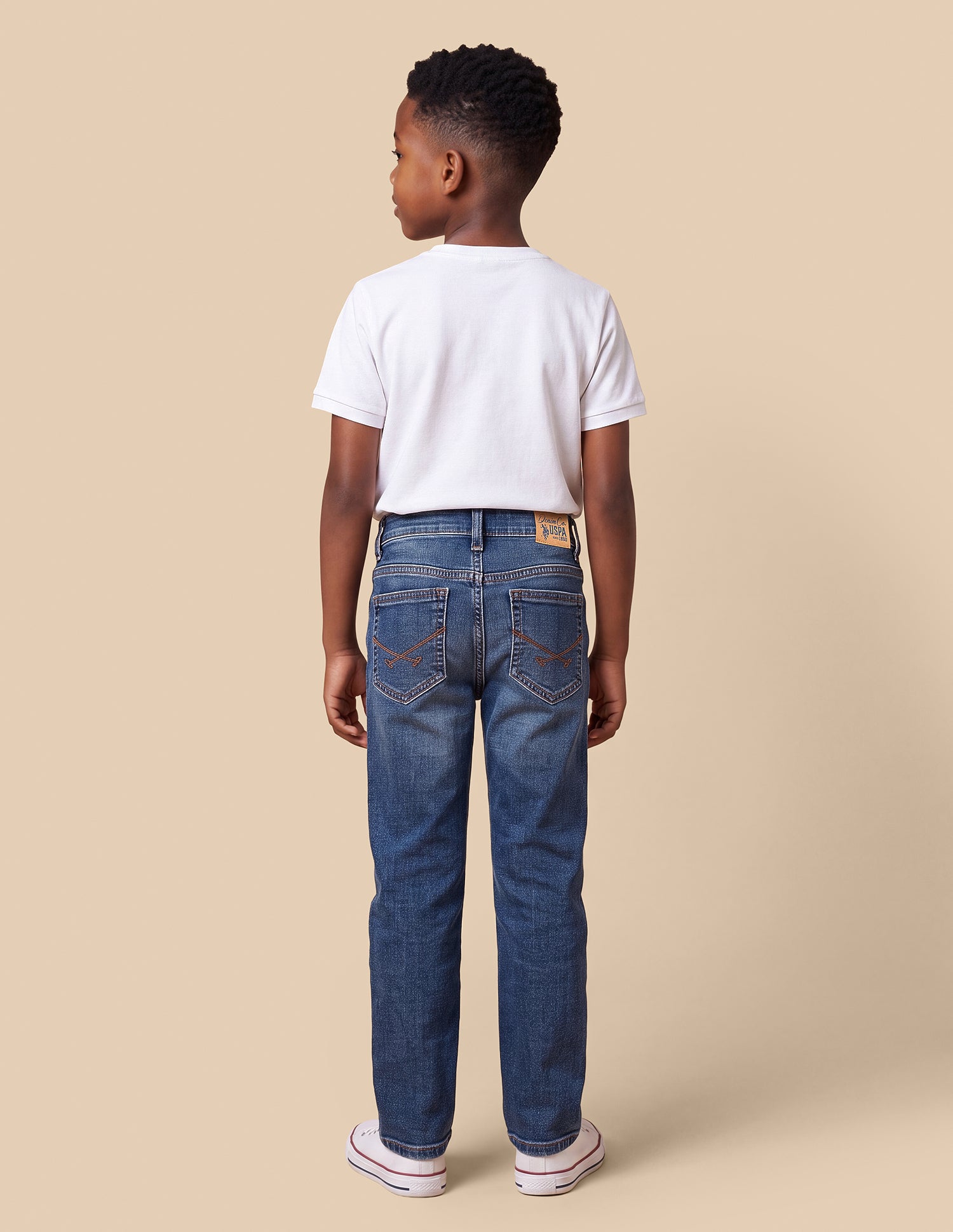 Bootcut Fit Blue Jeans Dark Blue - U.S. Polo Assn. India | Large