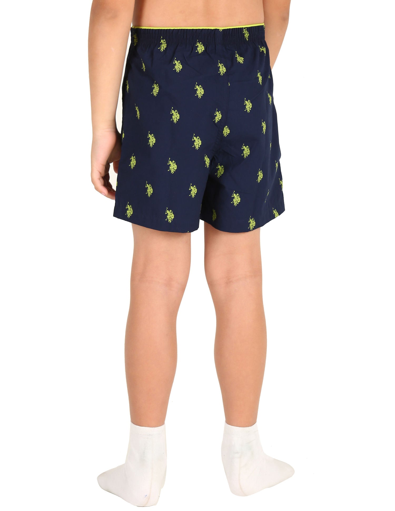 Pure Cotton Printed IKXA Boxers - Pack Of 1 Navy - U.S. POLO ASSN. | Large