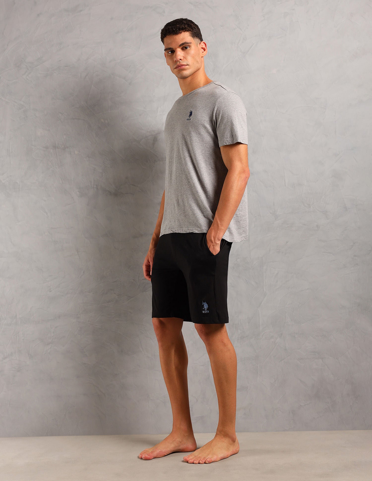 Solid Cotton Sleep Sets Assorted - U.S. POLO ASSN. | Large