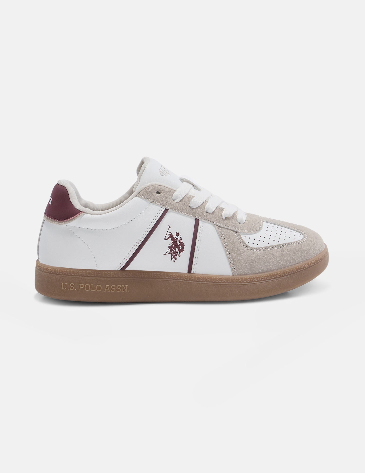Colour Blocked Paula Sneakers Light Grey - U.S. Polo Assn. India | Large