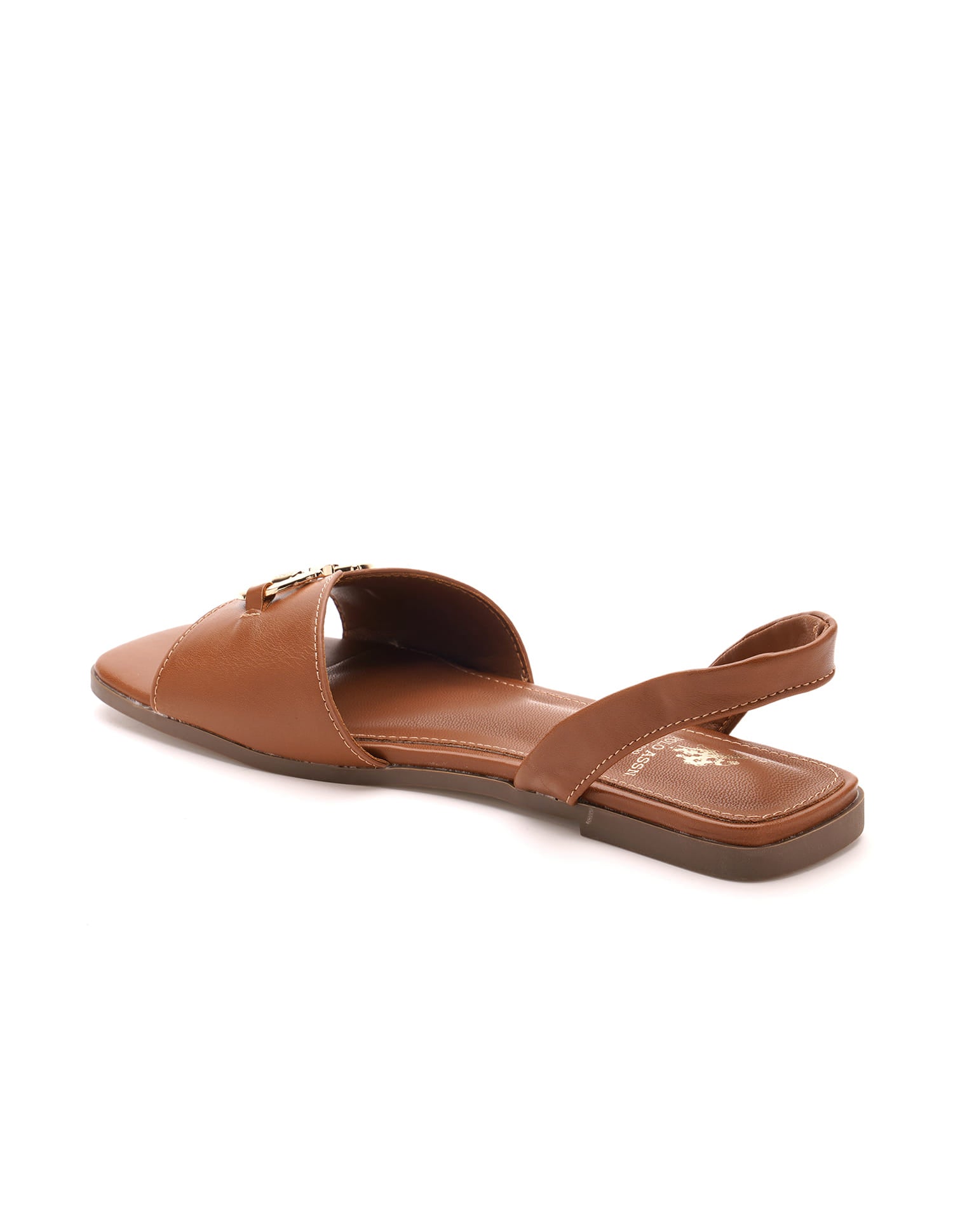 Vamp Strap Chiara Sandals Tan - U.S. Polo Assn. India | Large