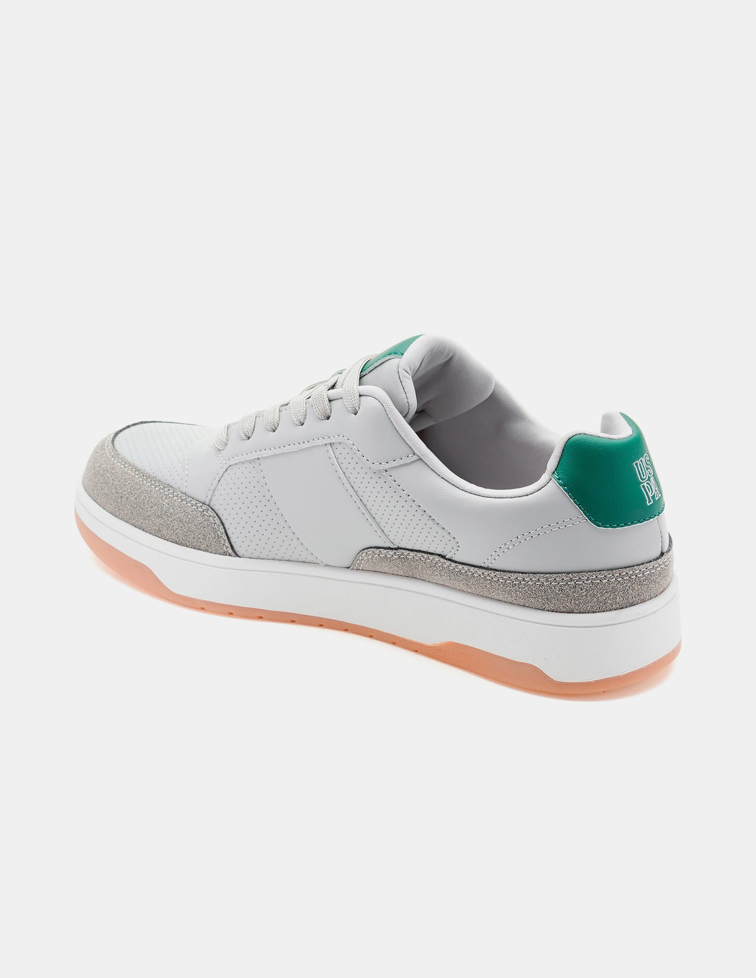Men Colourblocked Simon Sneakers Grey - U.S. Polo Assn. India | Large