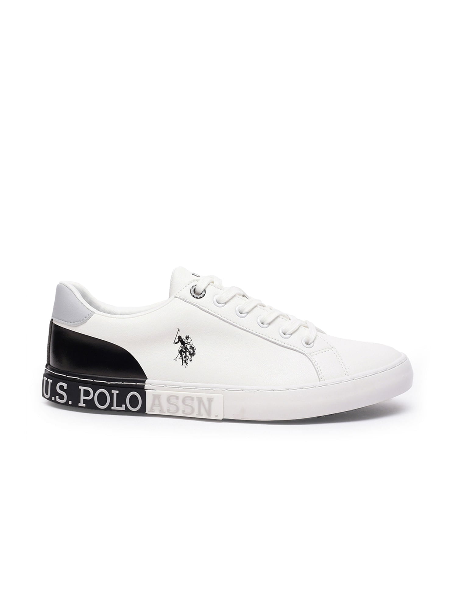 Men Colourblocked Planal 2.0 Sneakers Black - U.S. Polo Assn. India | Large