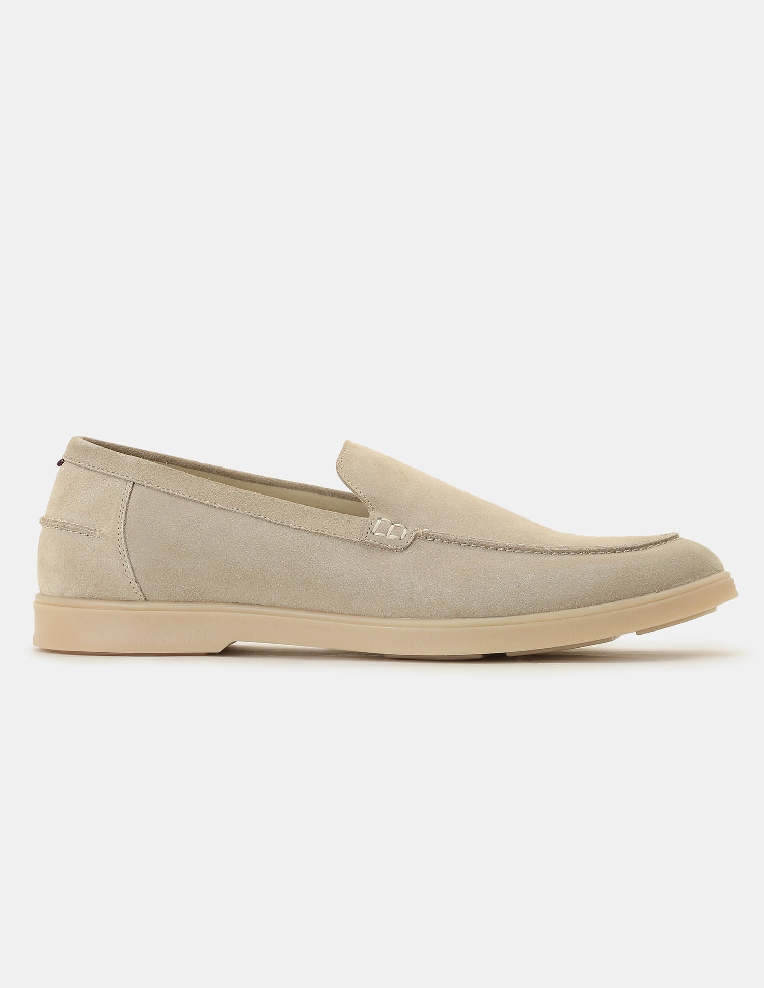 Men Round Toe Mael Slip-On Shoes Beige - U.S. Polo Assn. India | Large