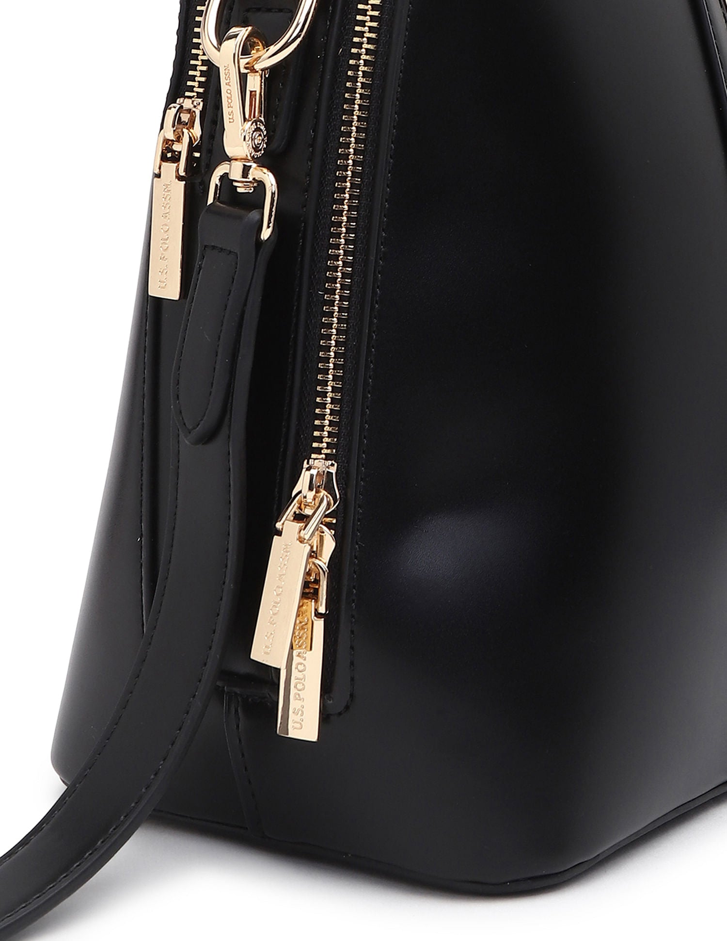 Women Alexa Satchel Bag Black - U.S. Polo Assn. India | Large