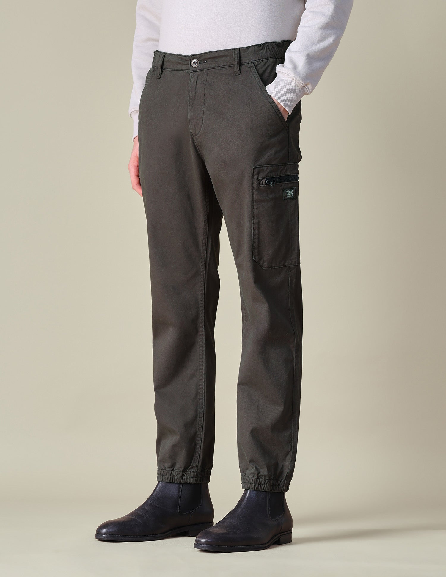 Mid Rise Regular Fit Cargos Choco - U.S. POLO ASSN. | Large