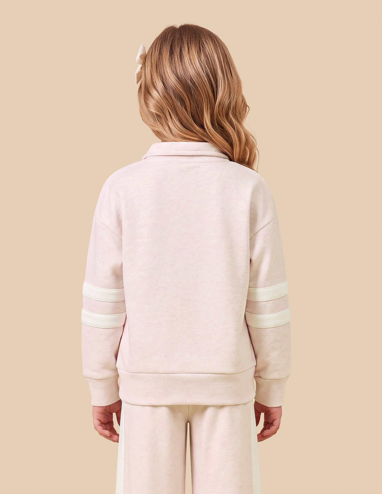 Solid Relaxed Fit Sweatshirt Pink - U.S. Polo Assn. India | Large
