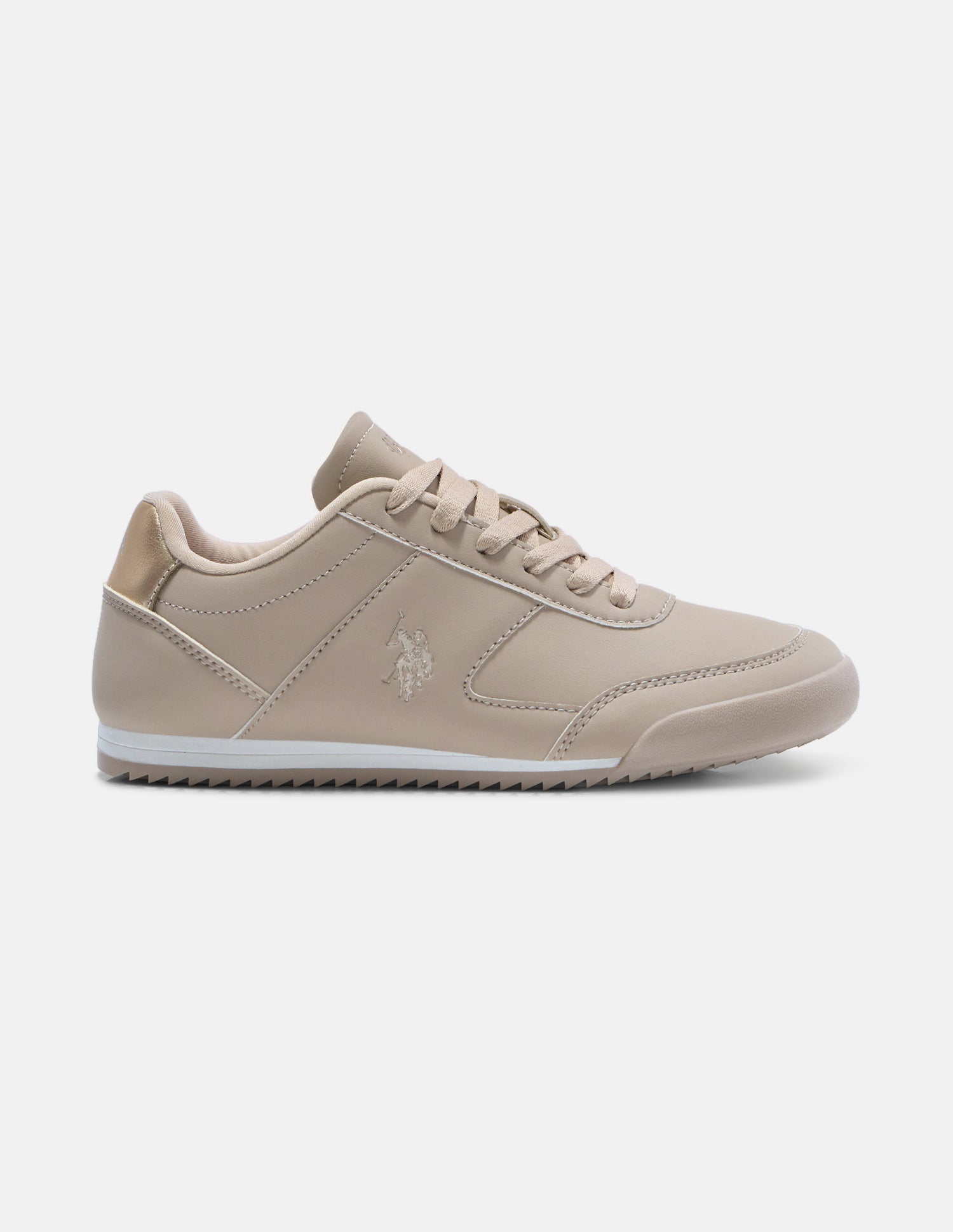 Olaya Lace-Ups Sneakers Beige - U.S. Polo Assn. India | Large