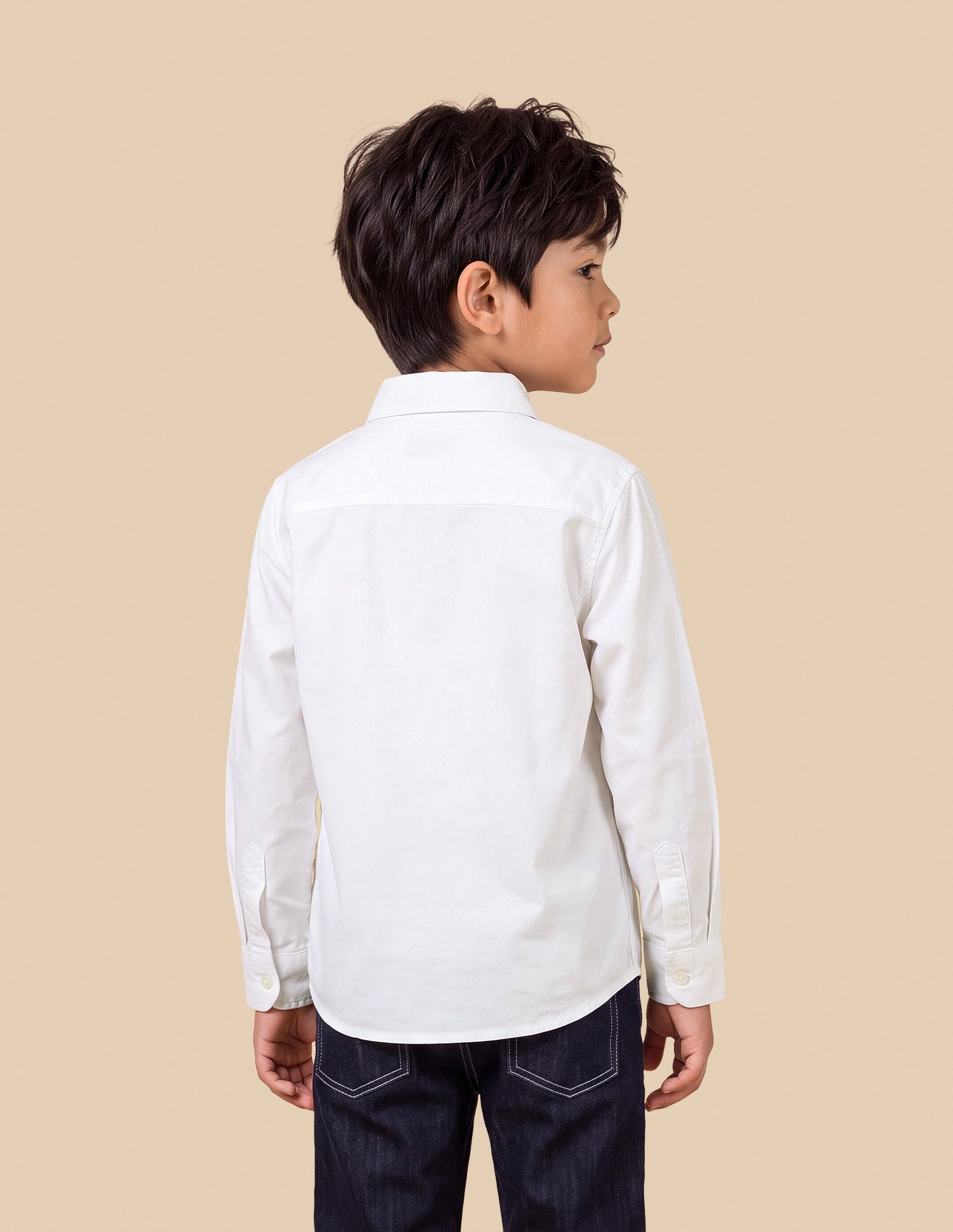Brand Applique Oxford Shirt White - U.S. Polo Assn. India | Large