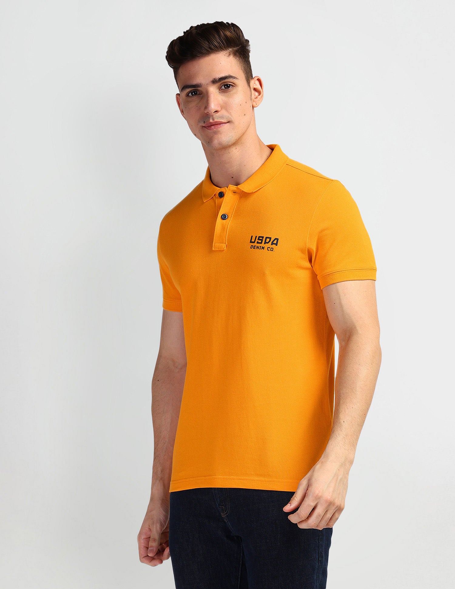 Solid Pique Polo Shirt Multi - U.S. Polo Assn. India | Large
