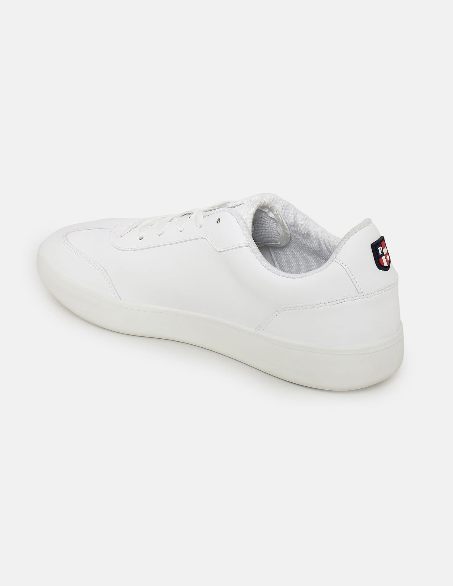 Men Brand Printed Lucid Sneakers White - U.S. Polo Assn. India | Large