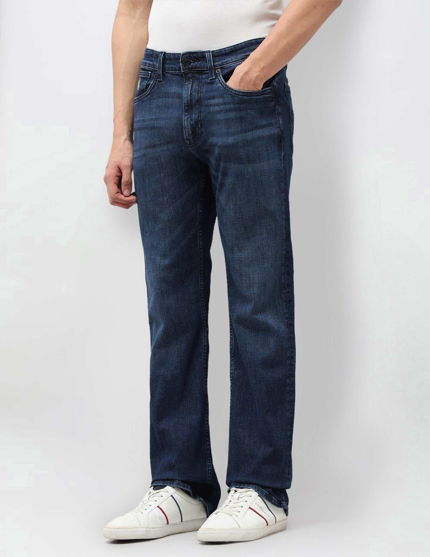Connor Bootcut Blue Jeans Blue - U.S. POLO ASSN. | Large