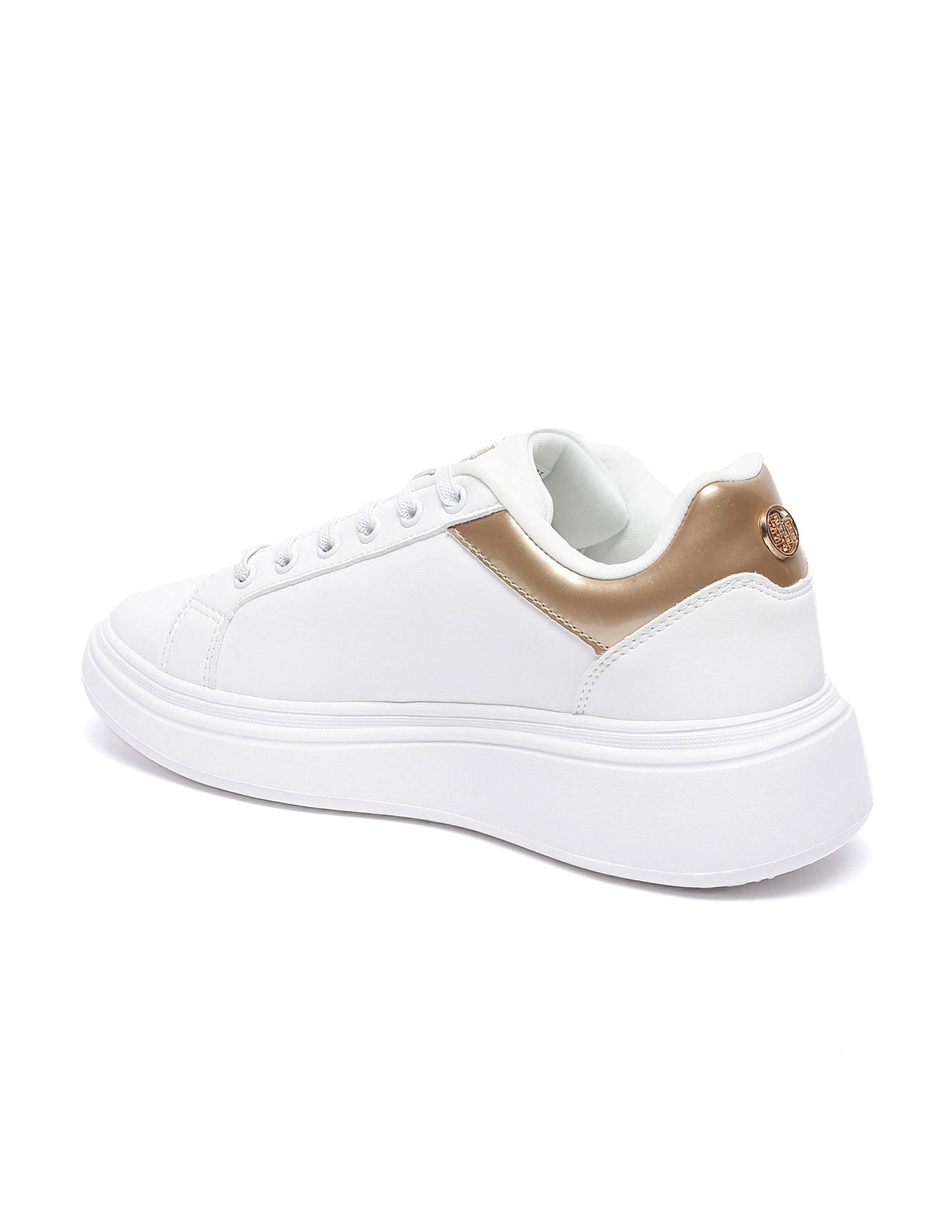 Women Round Toe Elsie 3.0 Sneakers Off White - U.S. POLO ASSN. | Large