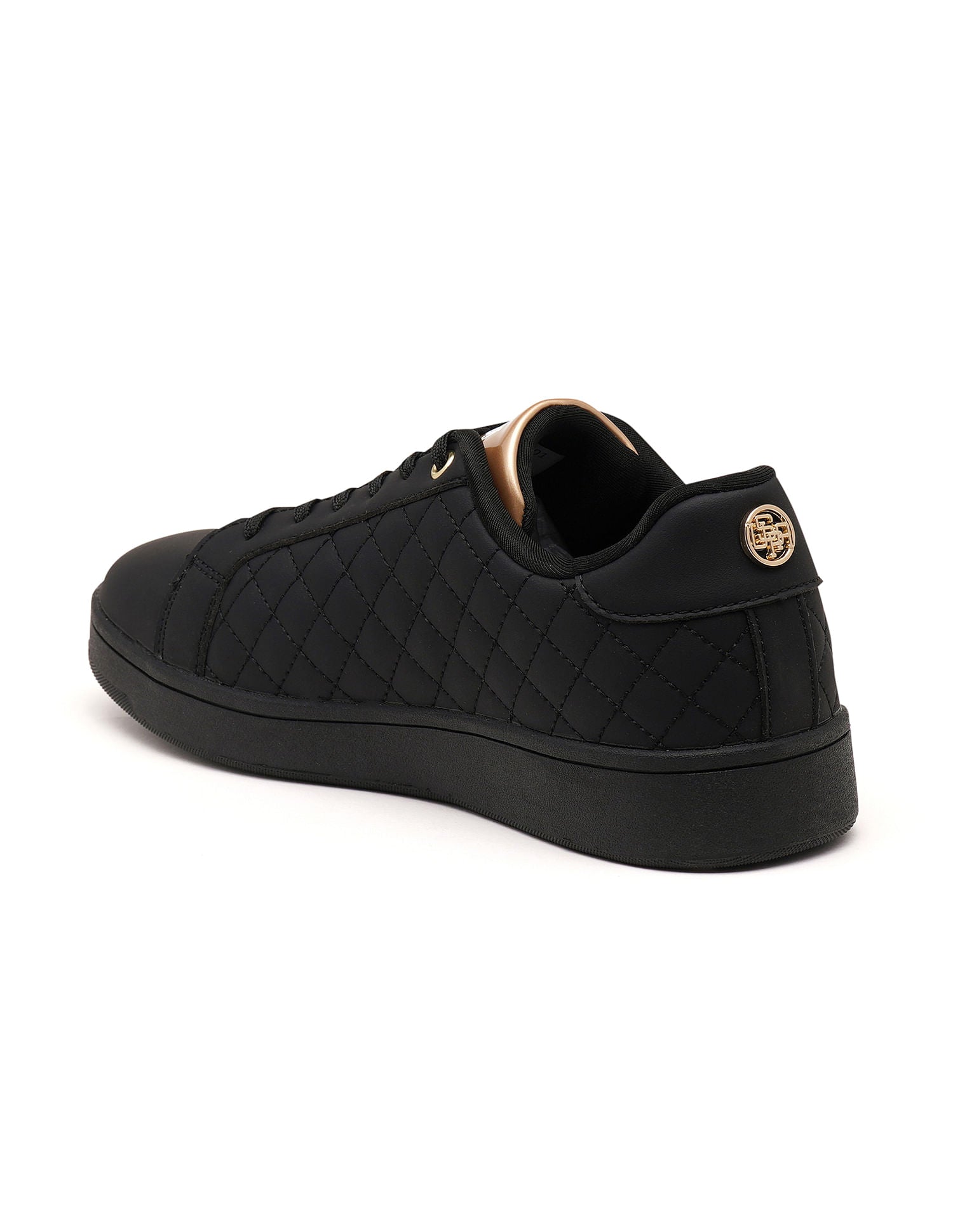 Women Textured Simone 2.0 Sneakers Black - U.S. POLO ASSN. | Large