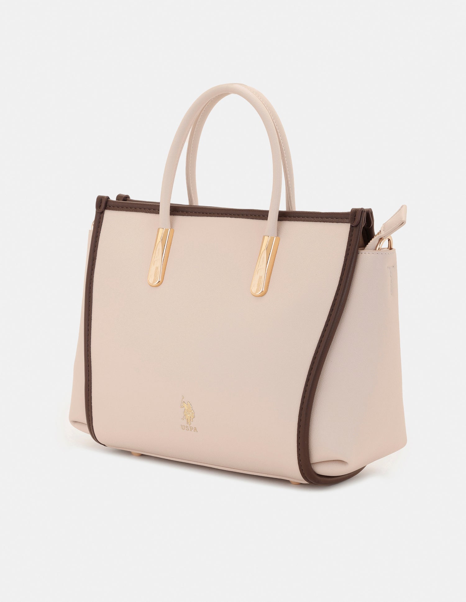 Women Alix Satchel Bag Nude - U.S. POLO ASSN. | Large