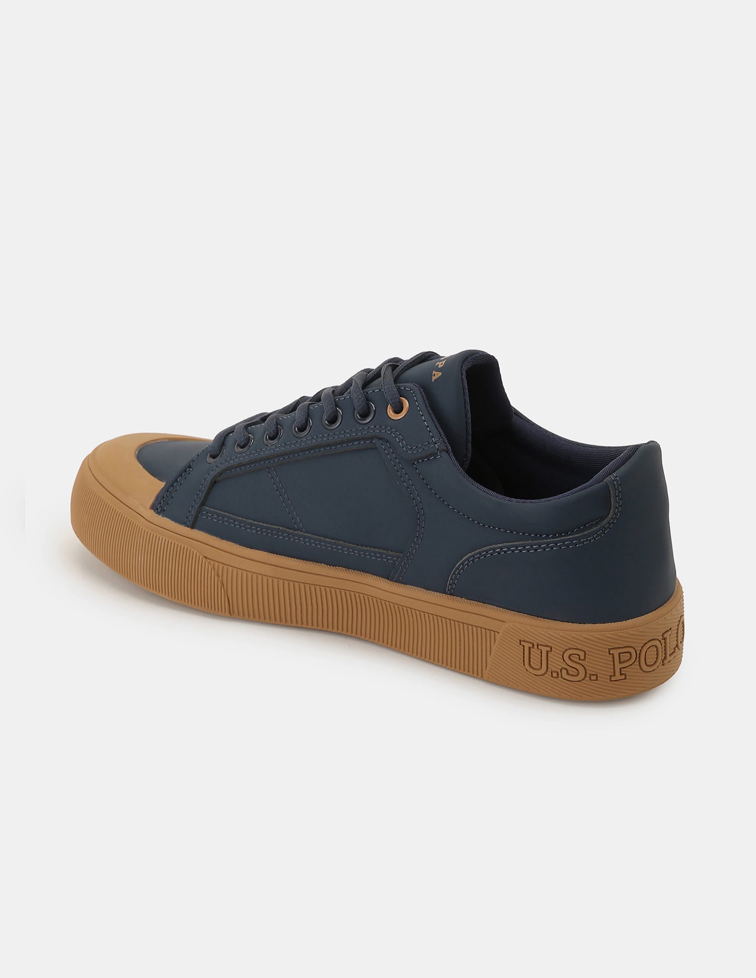 Men Ruben 2.0 Colour Blocked Sneakers Navy - U.S. Polo Assn. India | Large