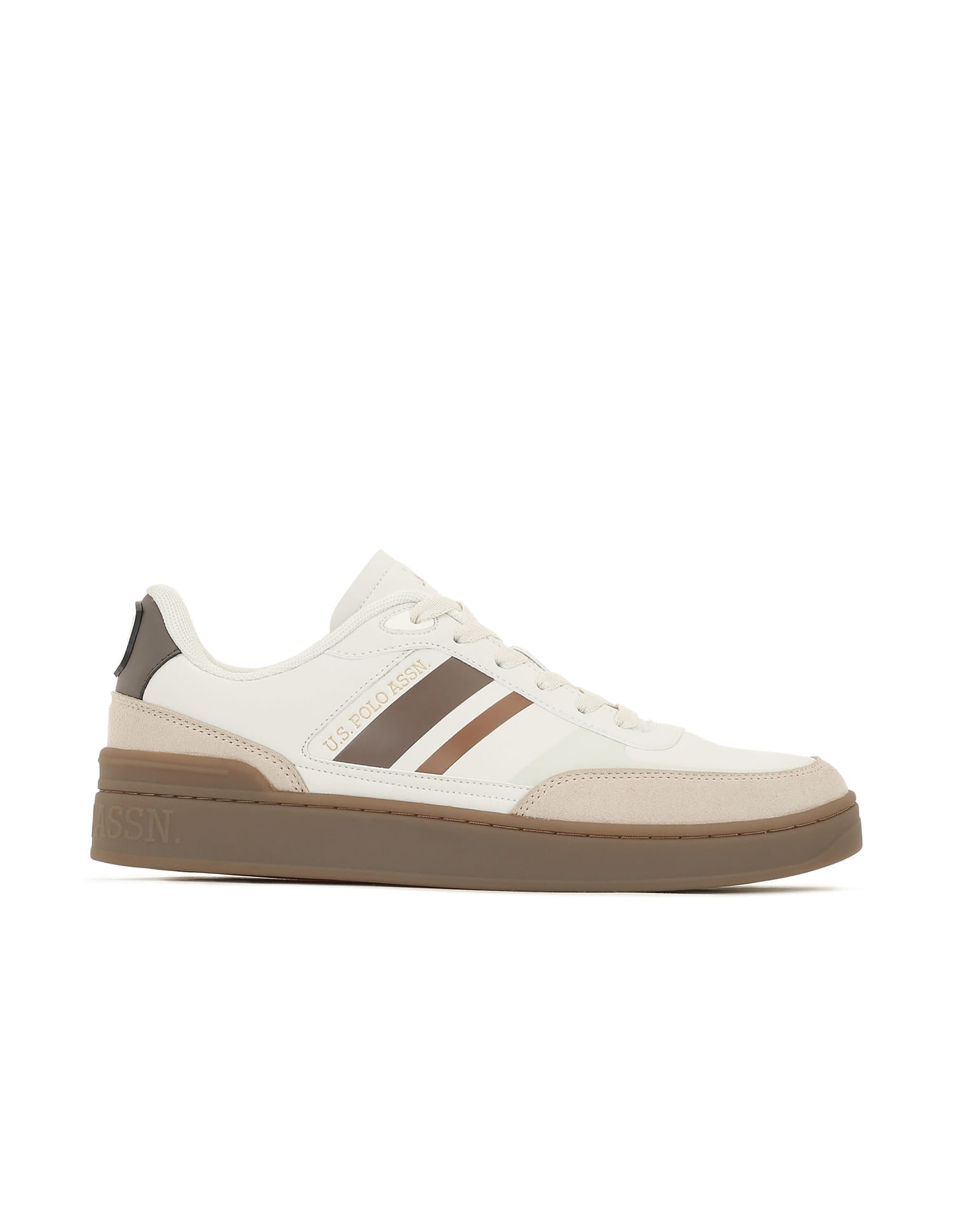 Striped Colt 2.0 Sneakers Beige - U.S. Polo Assn. India | Large